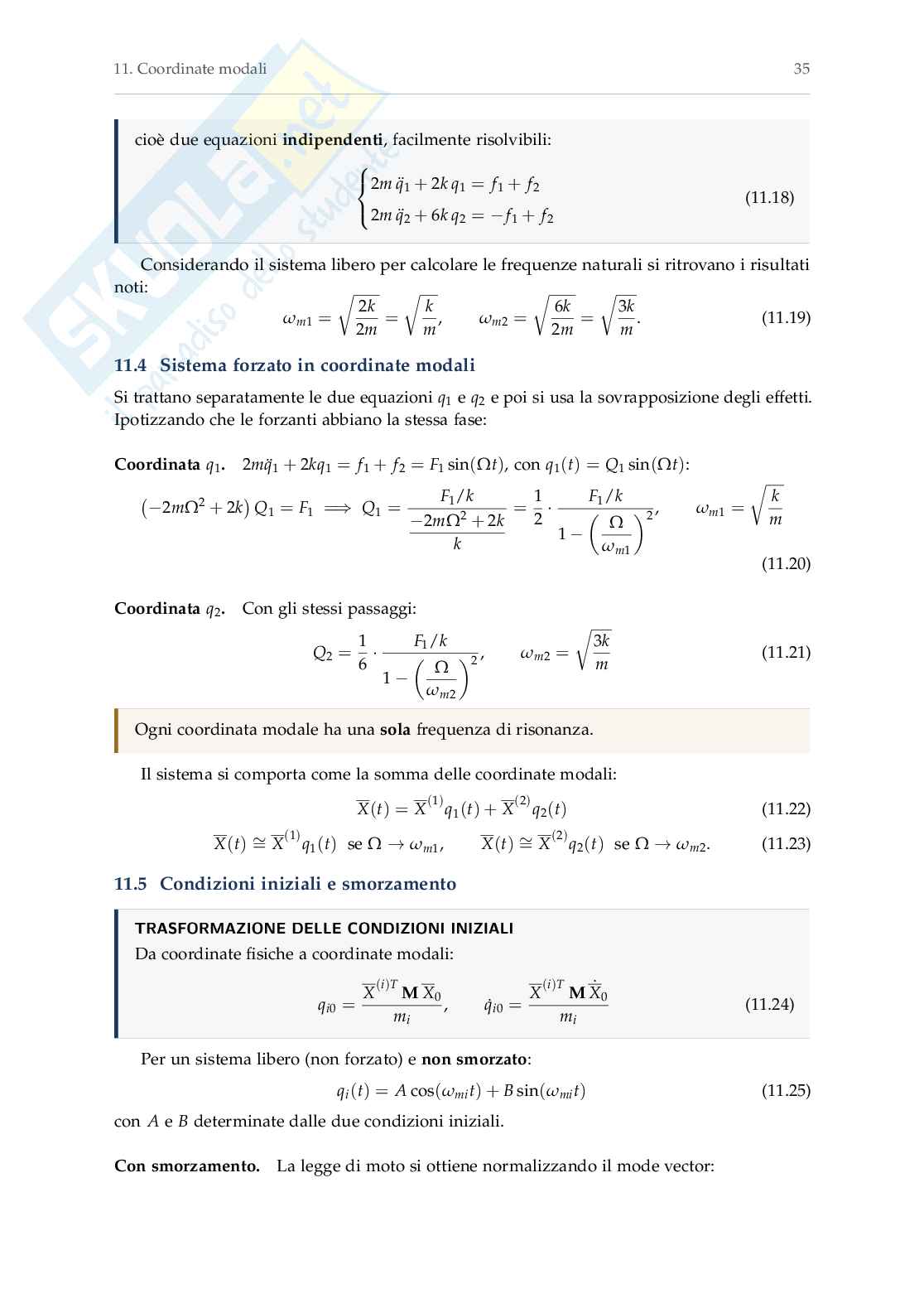 Appunti Mechanical vibration Pag. 41