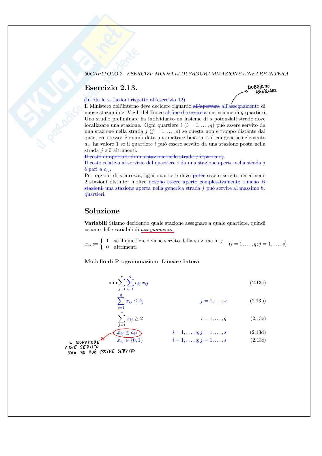 Appunti completi del corso Fondamenti di Ricerca operativa Pag. 16