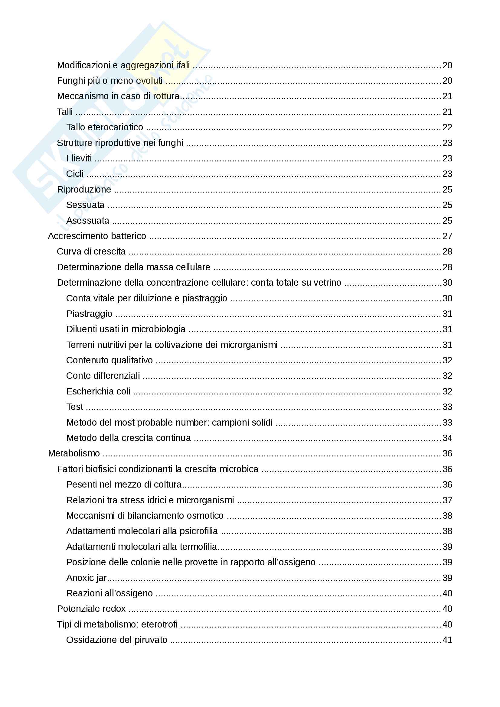 Appunti di lezione di Microbiologia Pag. 2