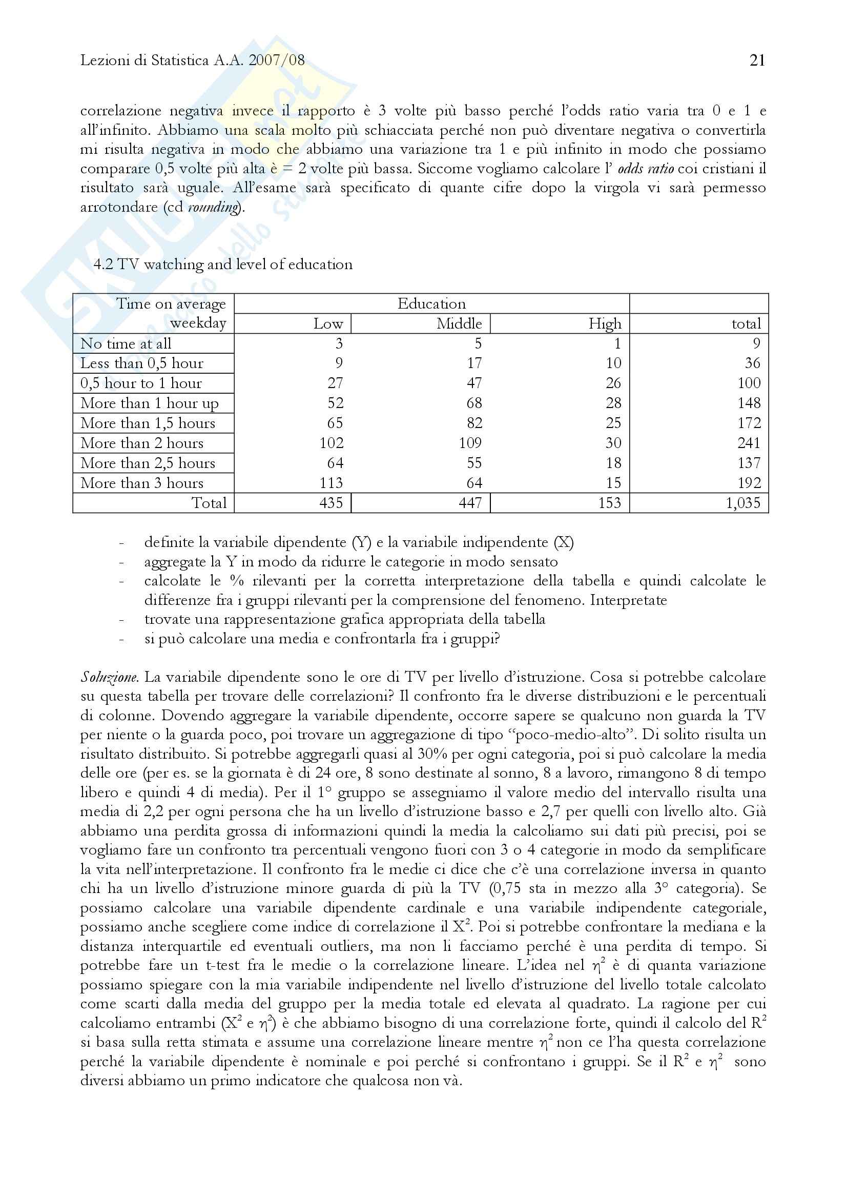 Metodi quantitativi della ricerca sociale - Lezioni Pag. 21