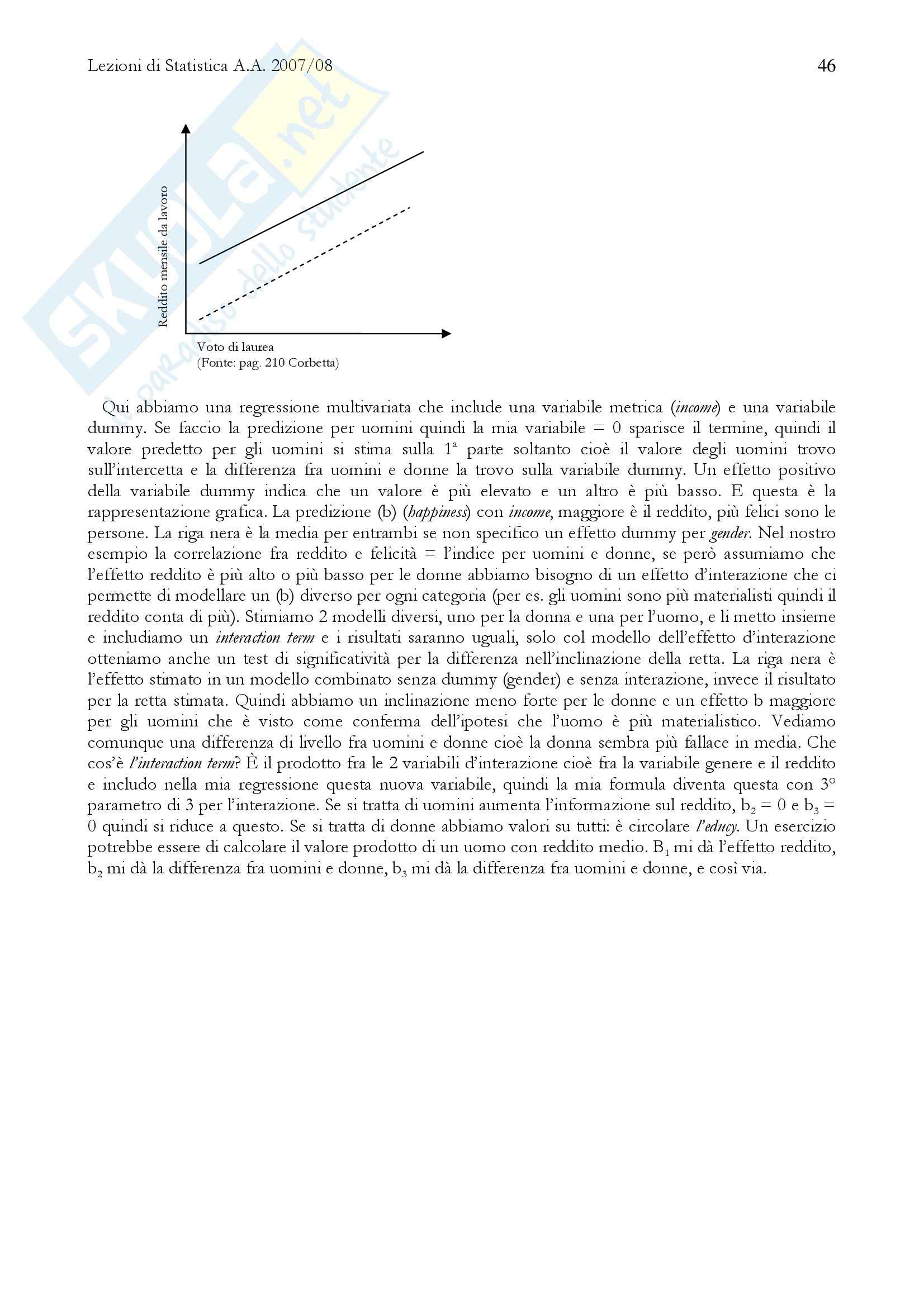 Metodi quantitativi della ricerca sociale - Lezioni Pag. 46