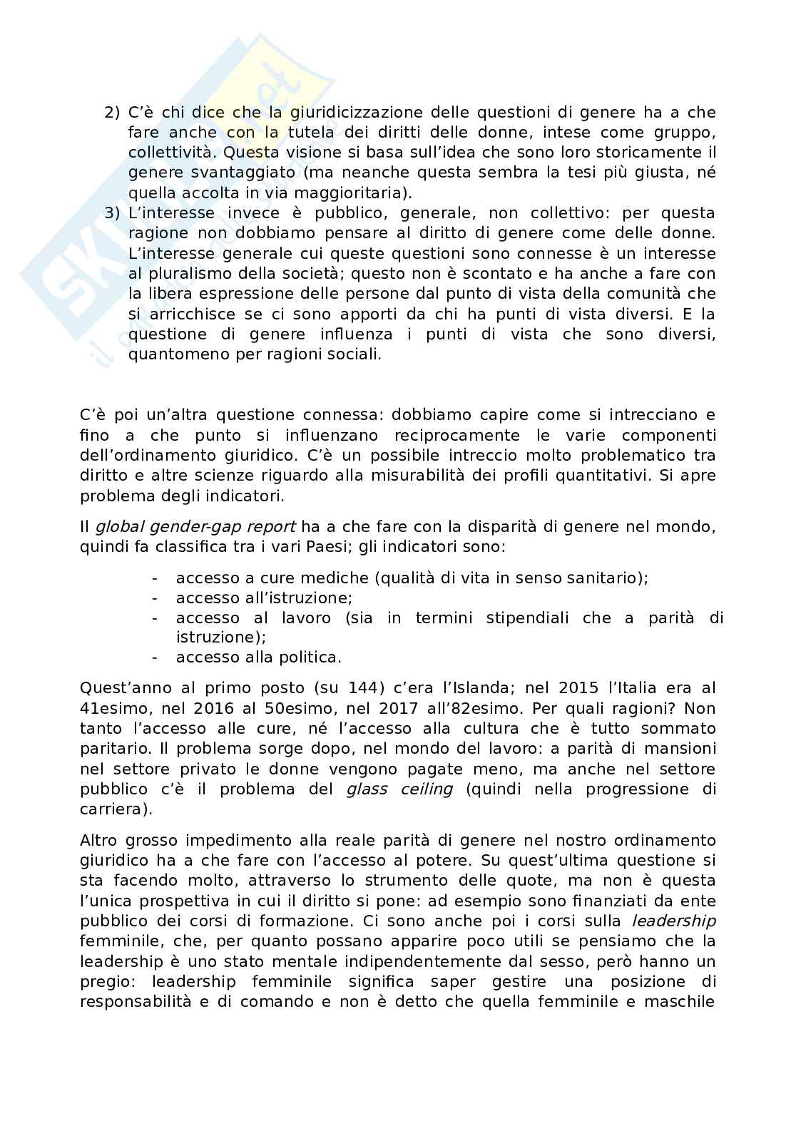 Appunti di Diritto e genere Pag. 6
