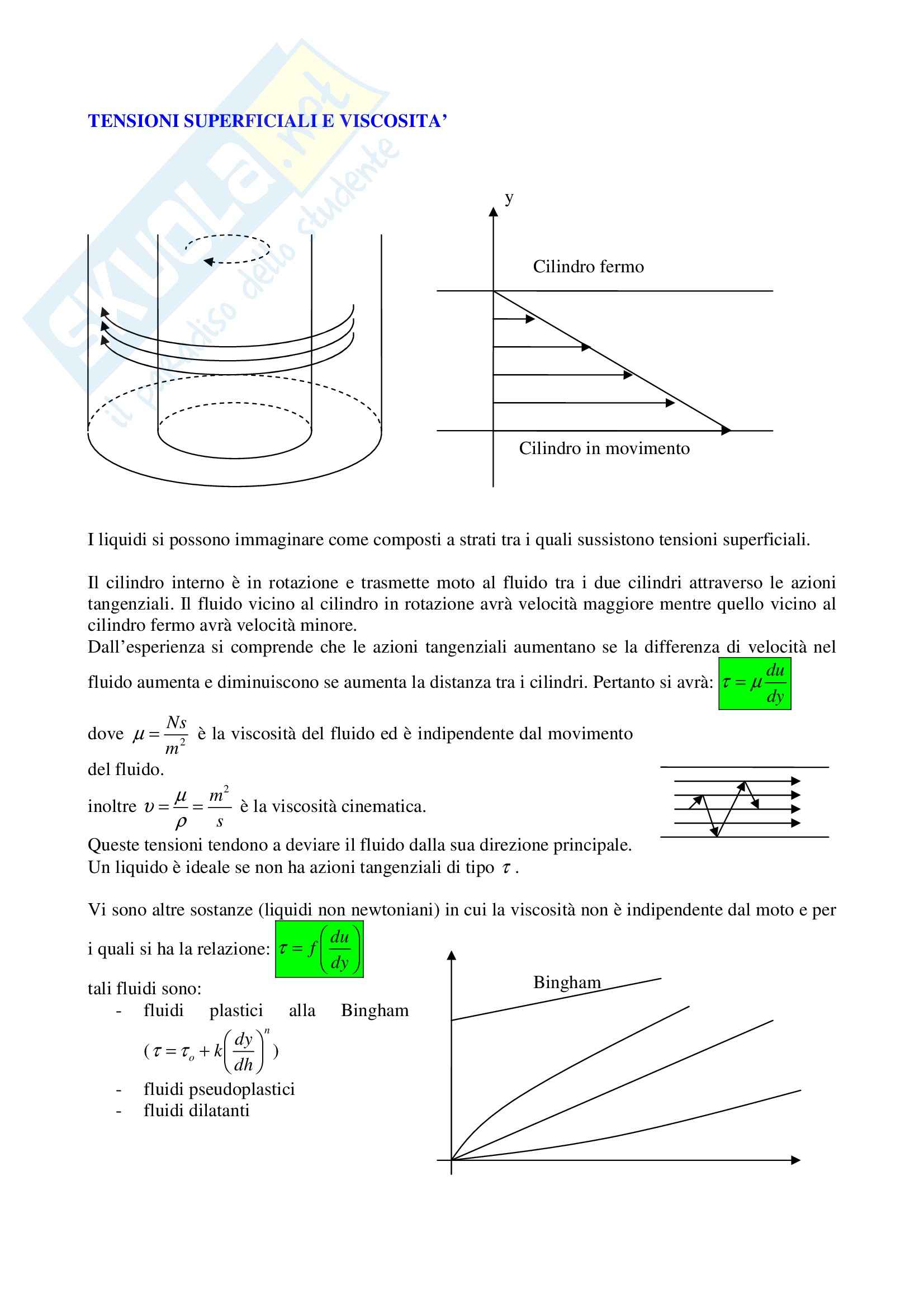 Meccanica dei fluidi - fondamenti Pag. 2