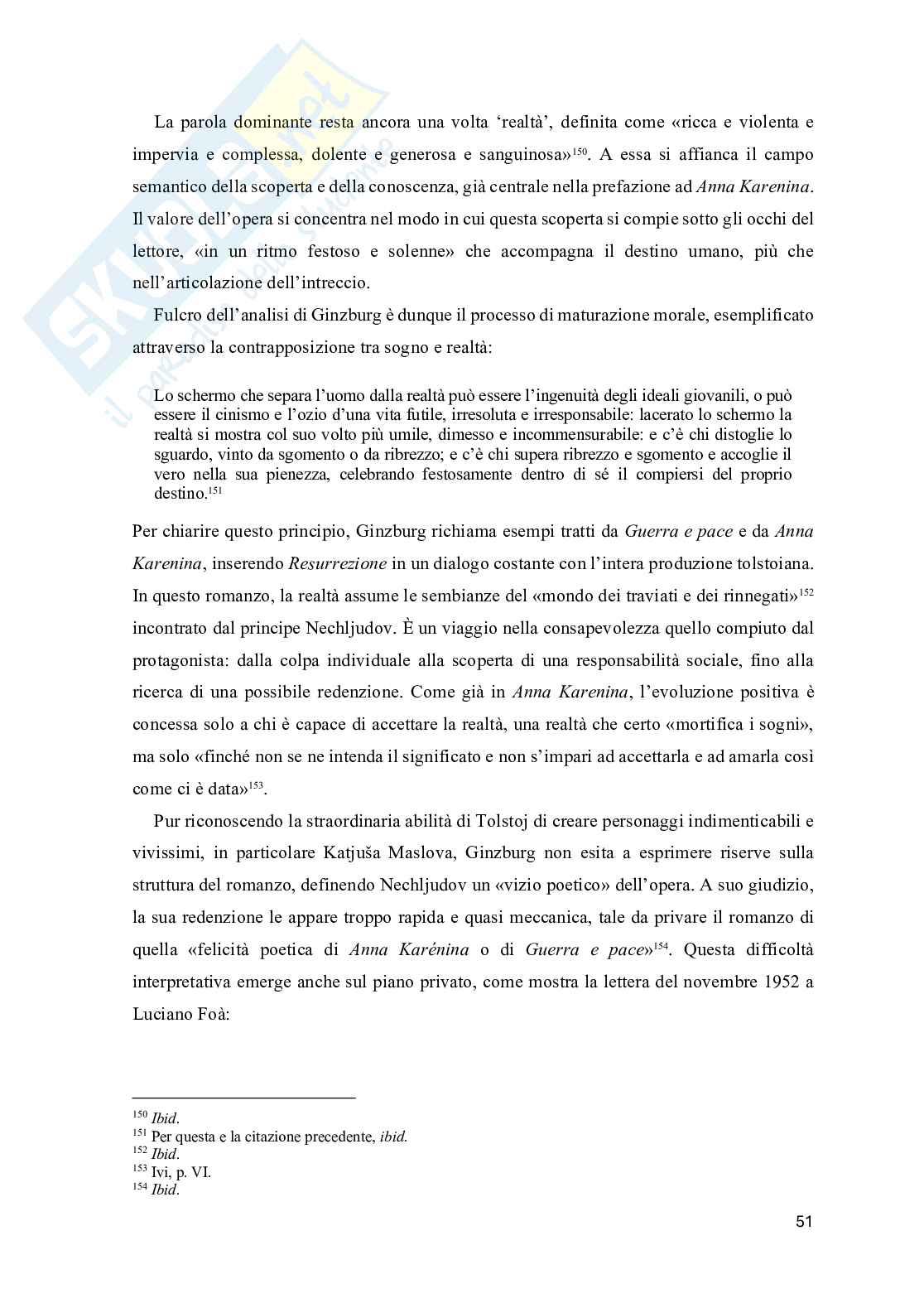 Scrivere per gli altri:  i peritesti di Natalia Ginzburg per la letteratura straniera in Einaudi Pag. 51
