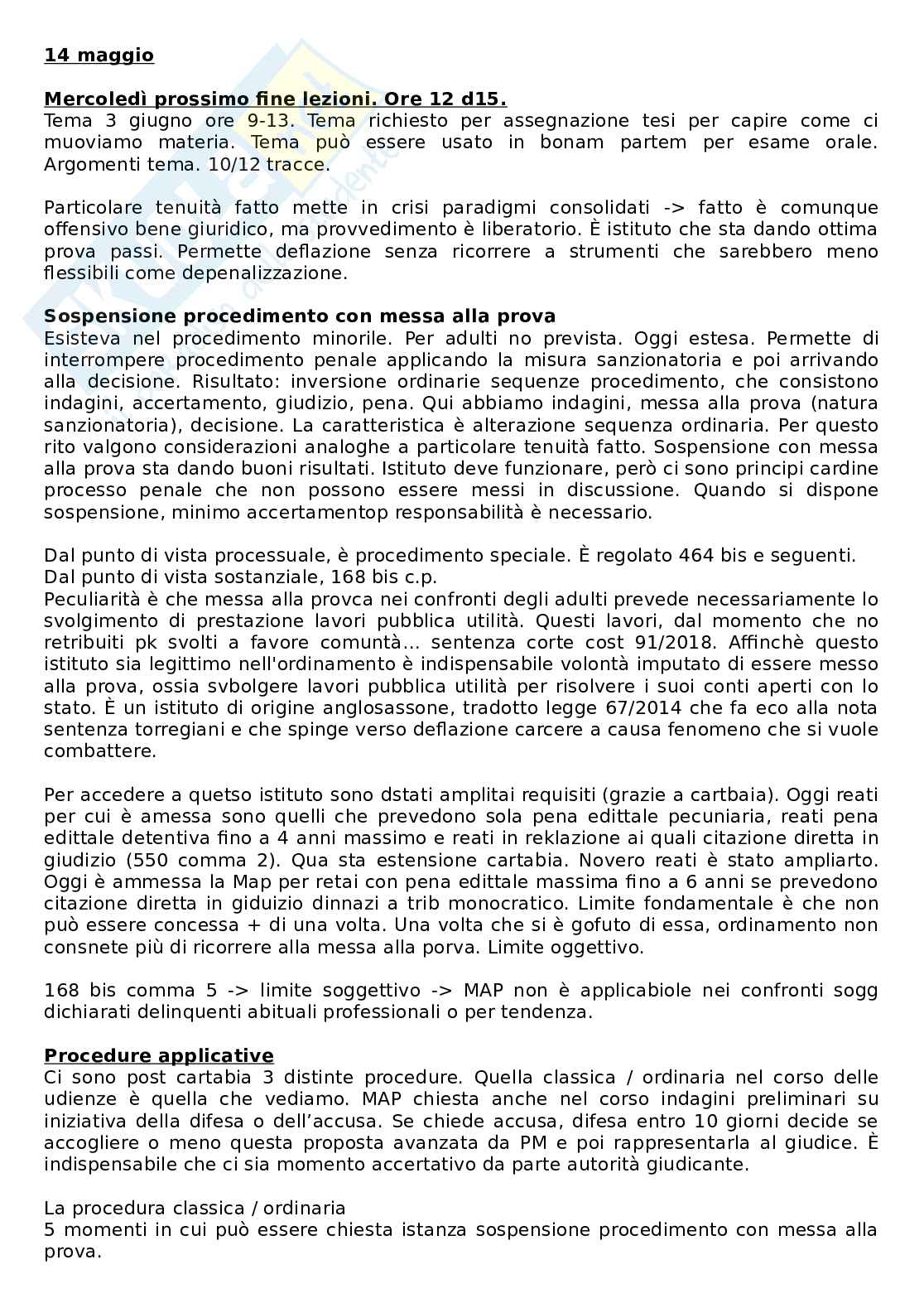 Riassunto esame Procedura penale, Prof. Conti Carlotta, libro consigliato Manuale di procedura penale, Conti, Tonini Pag. 86