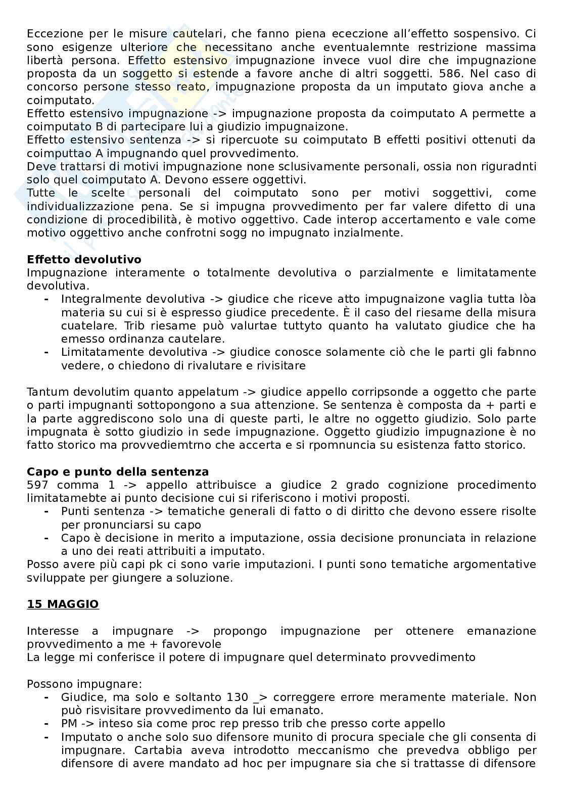 Riassunto esame Procedura penale, Prof. Conti Carlotta, libro consigliato Manuale di procedura penale, Conti, Tonini Pag. 91