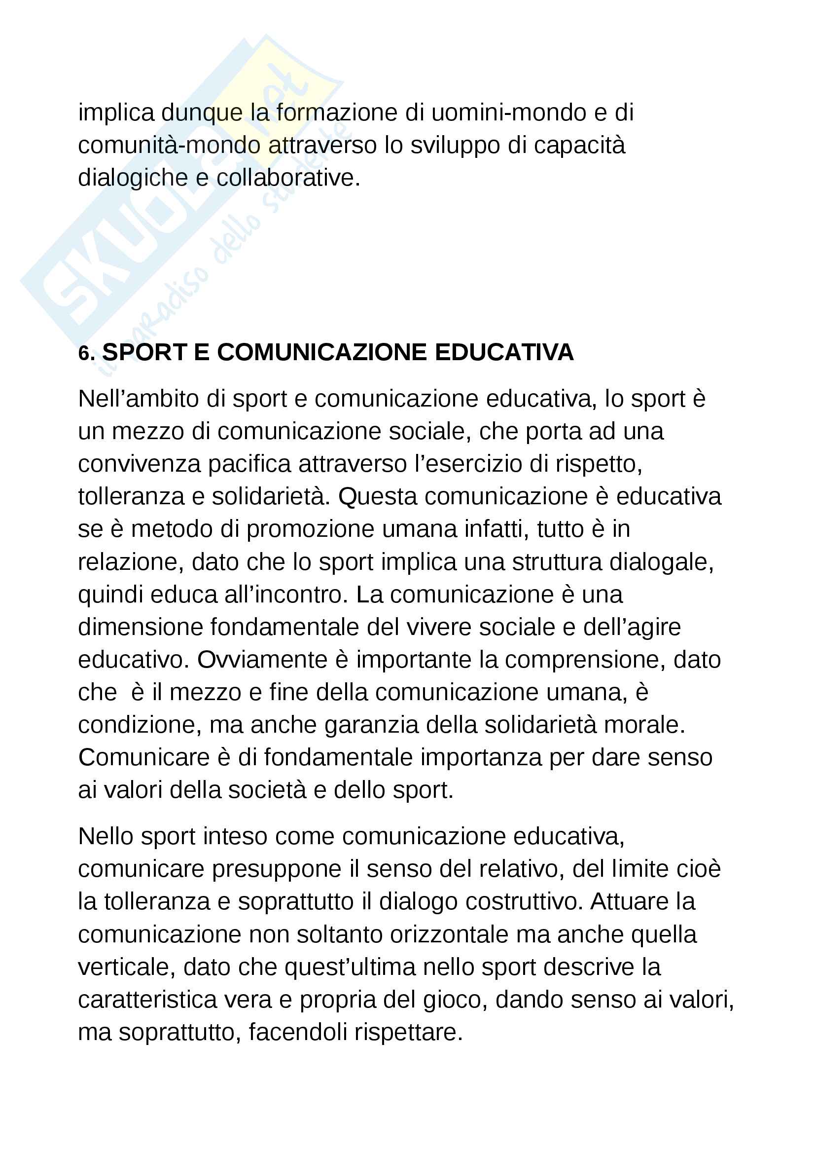 Domande di pedagogia Pag. 6
