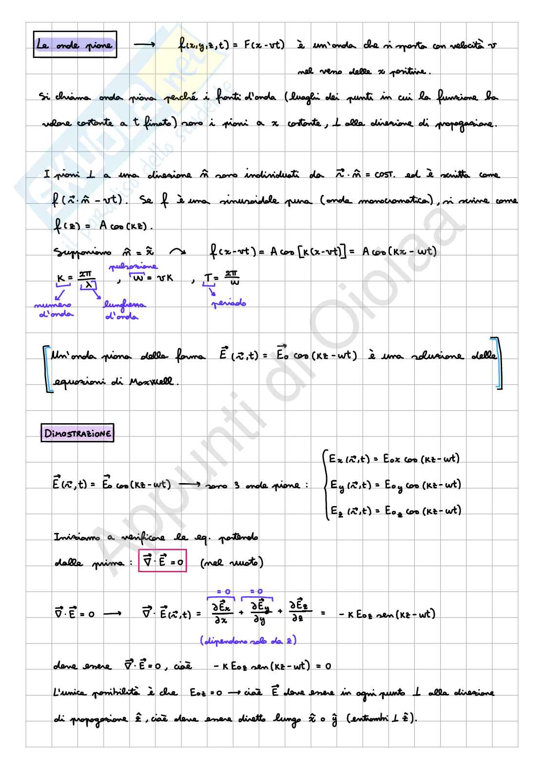 Dimostrazioni di Fisica II Pag. 11