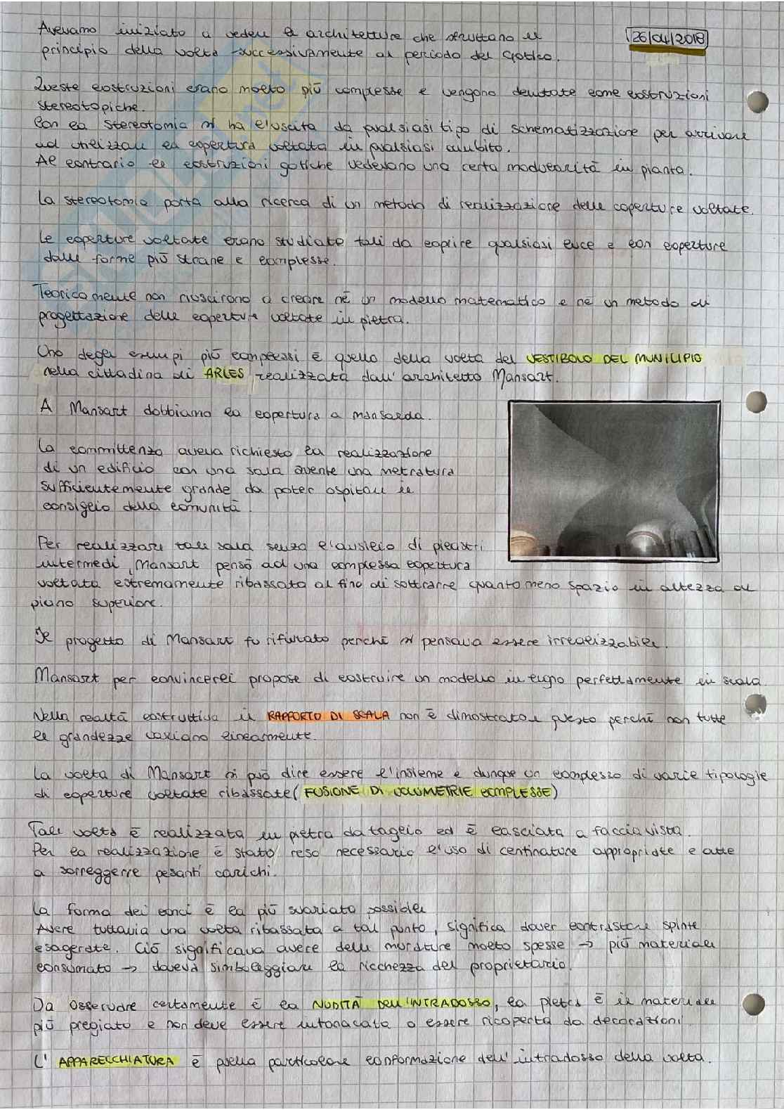 Architettura tecnica - Appunti Teoria - Parte 1 Pag. 21