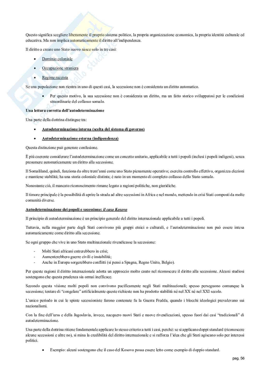 Appunti delle lezioni di Diritto internazionale   Pag. 56