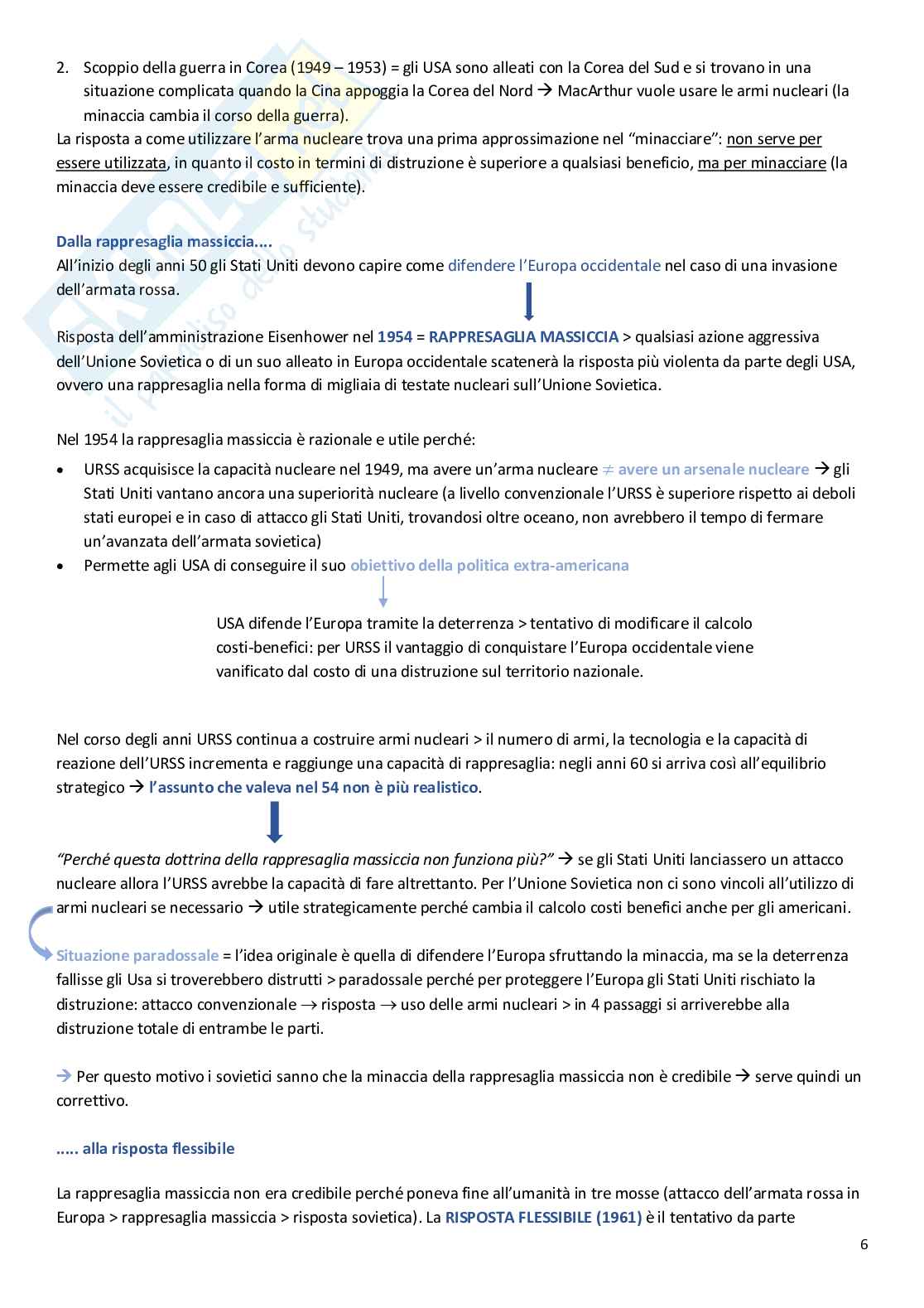 Appunti di Studi strategici Pag. 6