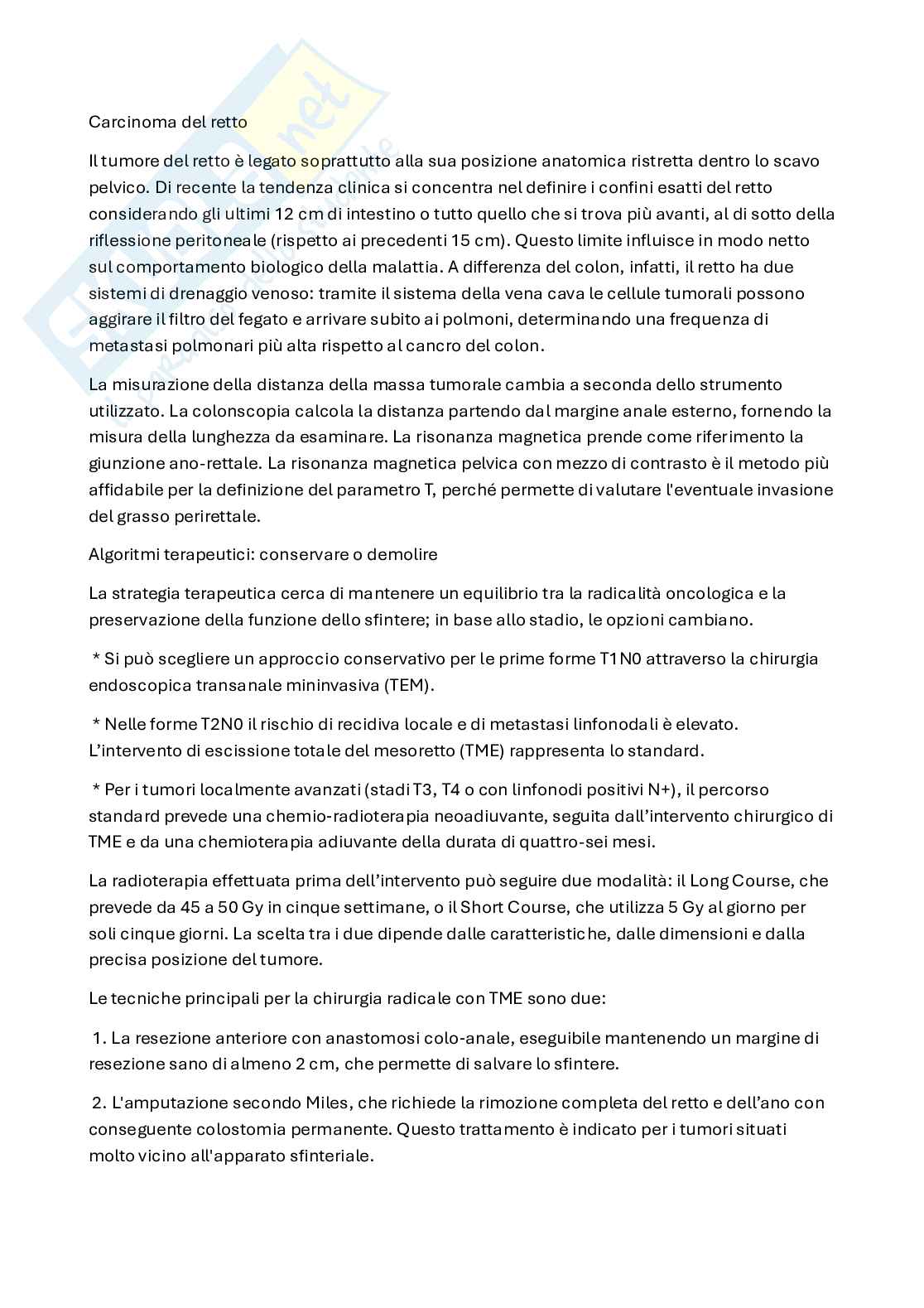 Carcinoma retto e tumori familiari Pag. 1