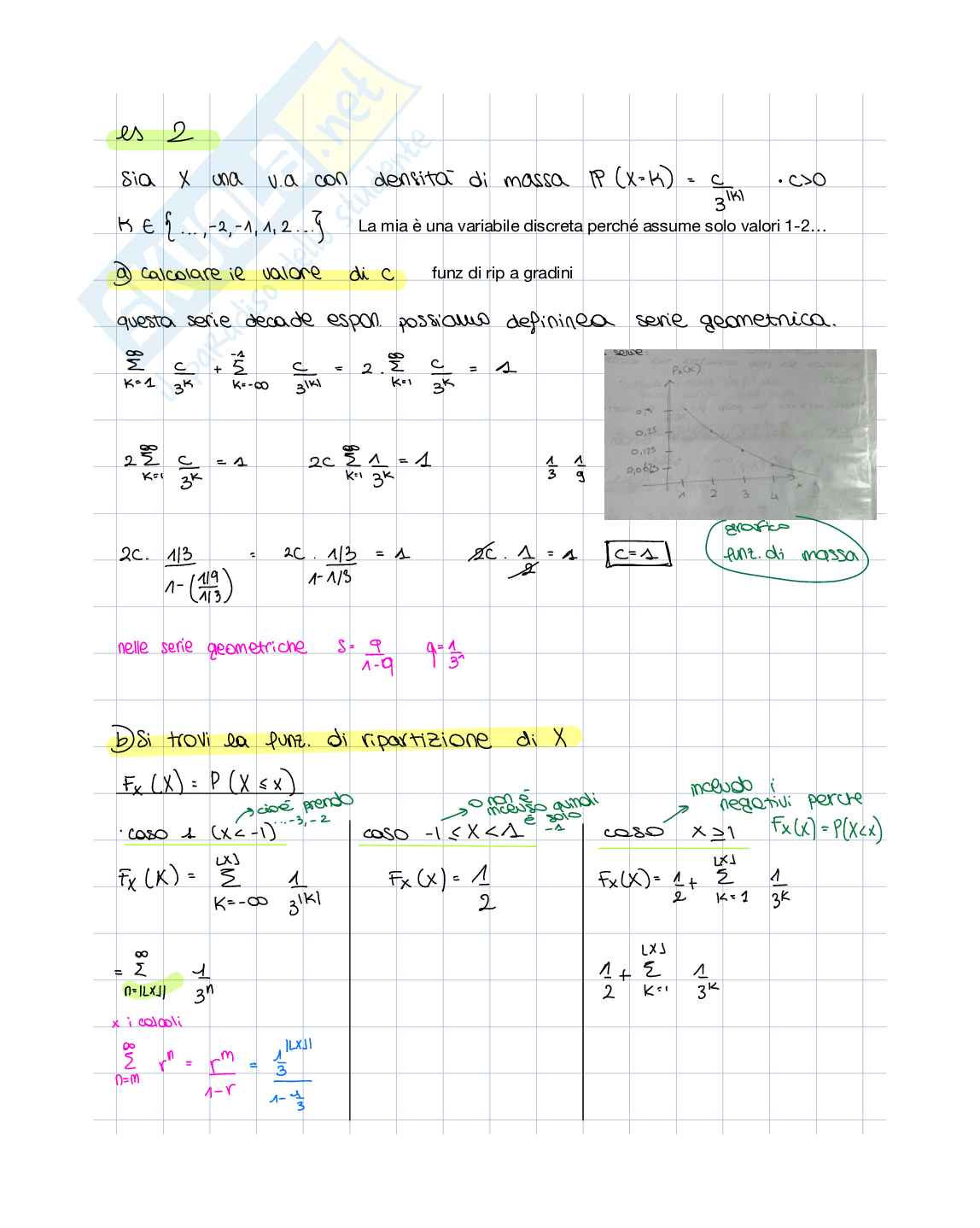 Compito prima e seconda parte Probabilità Pag. 2