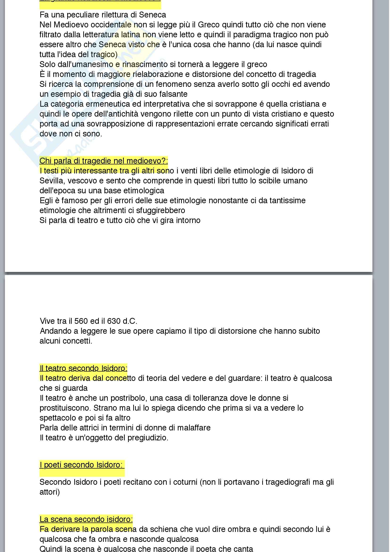 Tragedia Greca, Romana e Moderna - Cultura delle forme di comunicazione del mondo antico Pag. 61