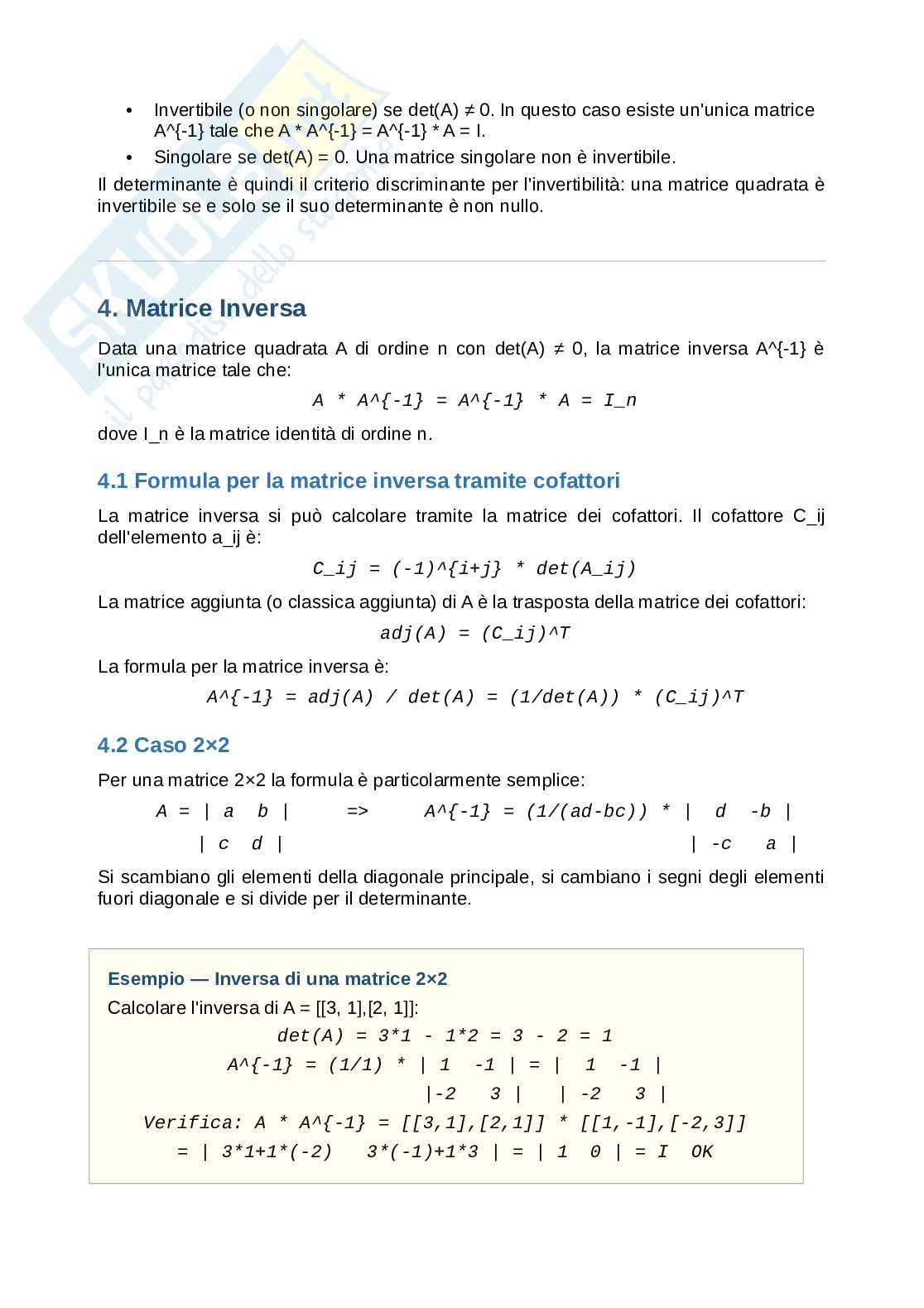 Lezione 49 - Le matrici Pag. 6