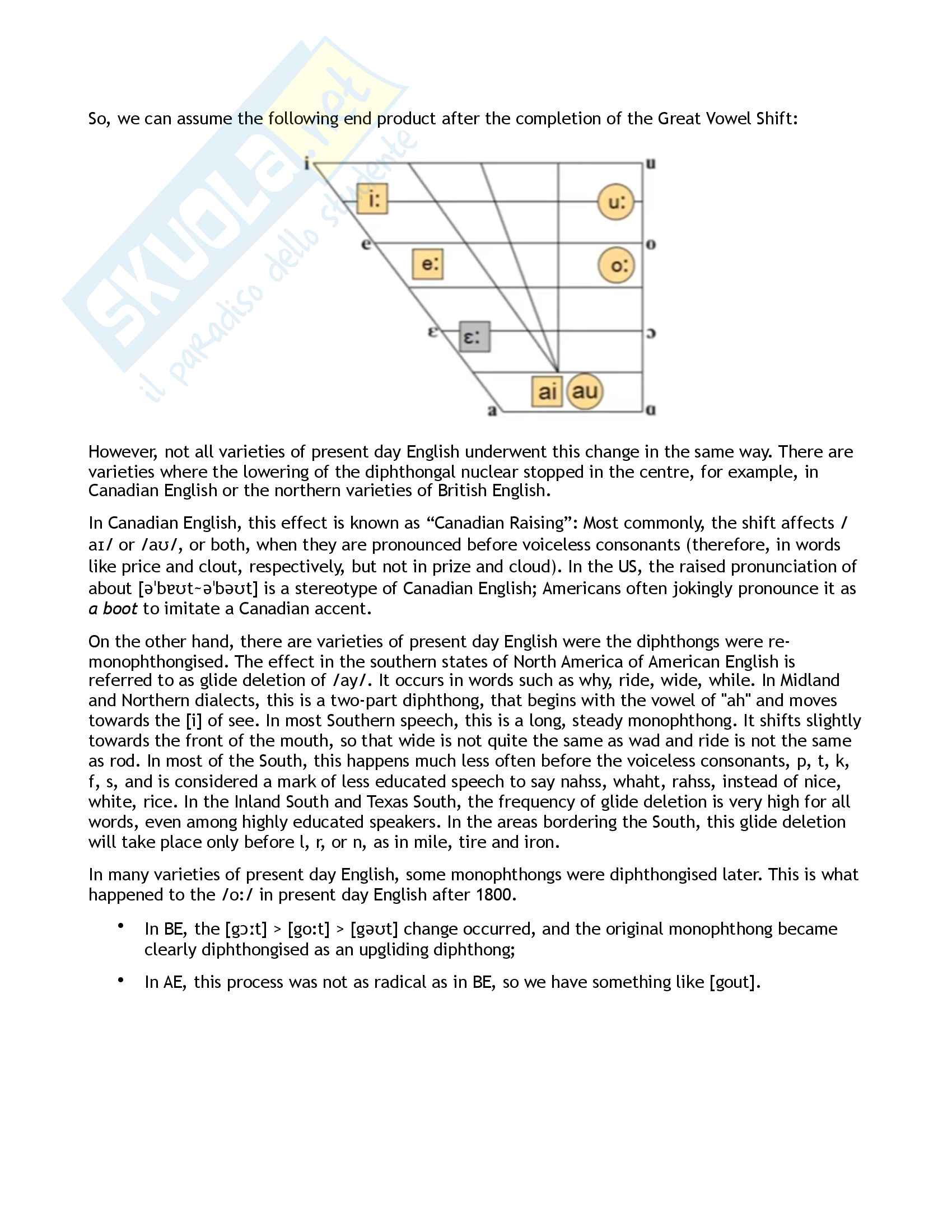 The Great Vowel Shift Pag. 6