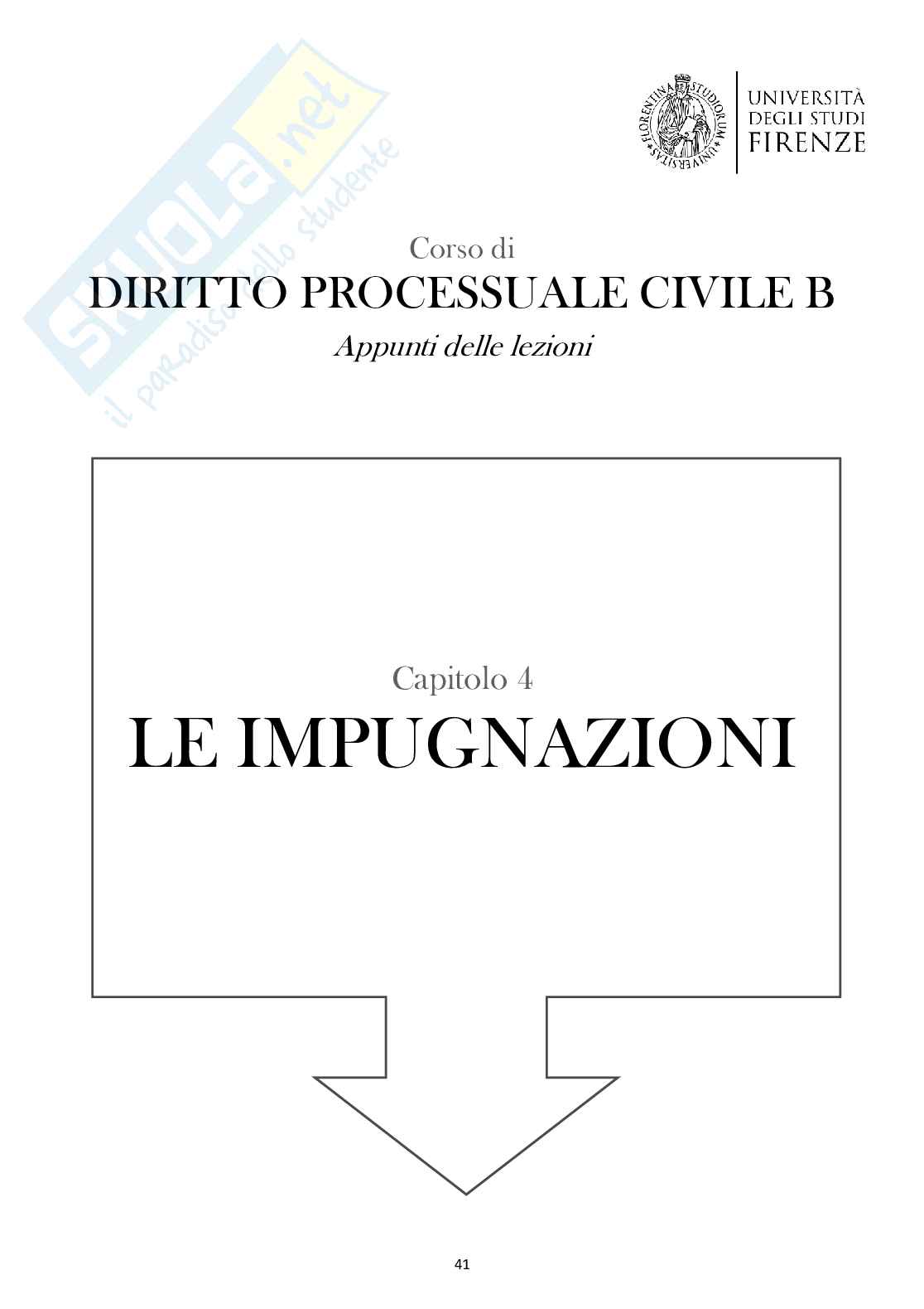 Appunti di Diritto processuale civile (modulo B) Pag. 41