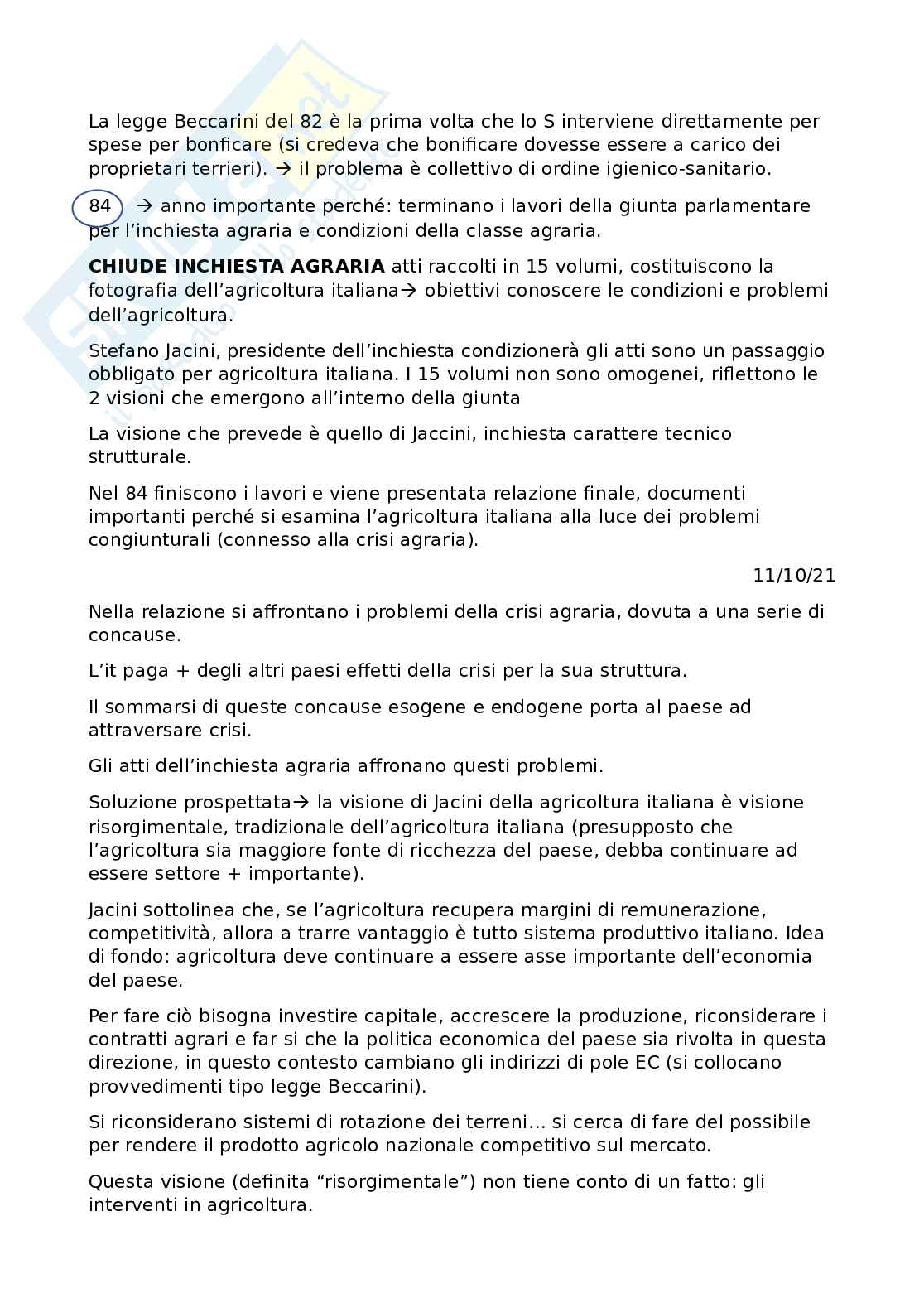 Storia economica Pag. 21