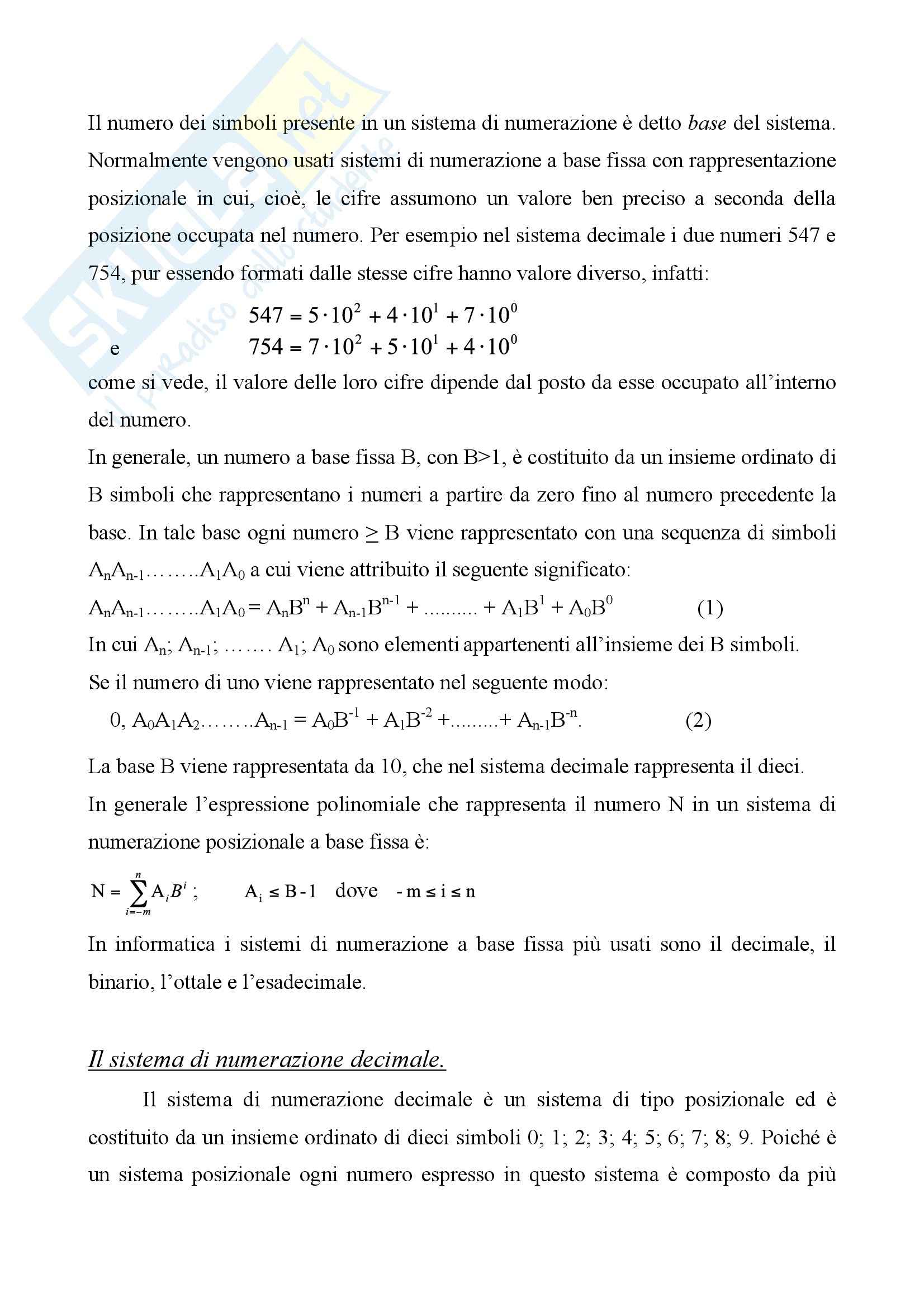 Informatica - sistemi informatici Pag. 2