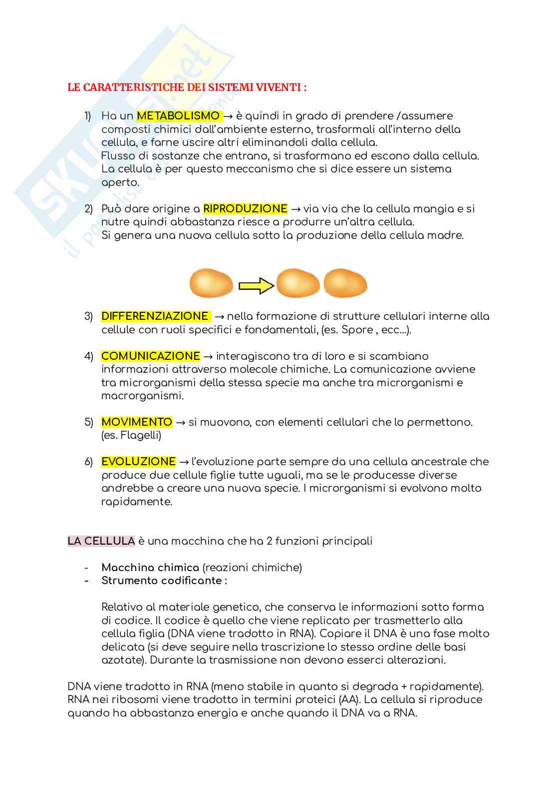 Microbiologia generale Pag. 2