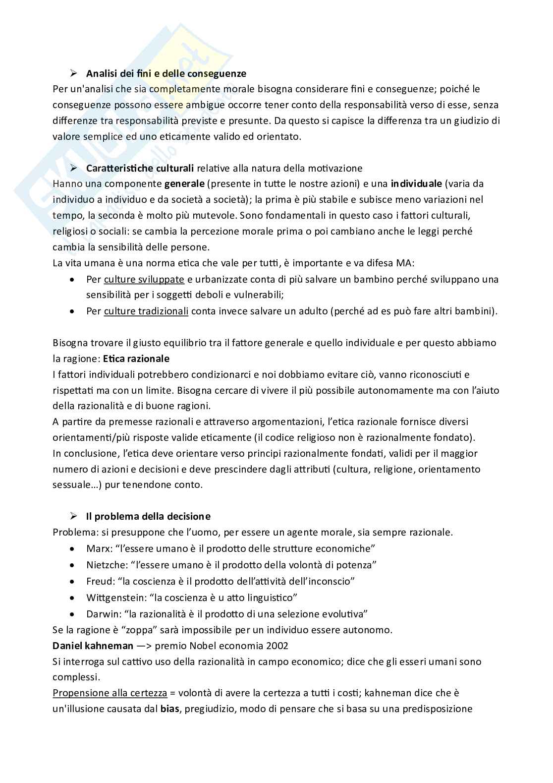 Appunti di Etica  Pag. 2