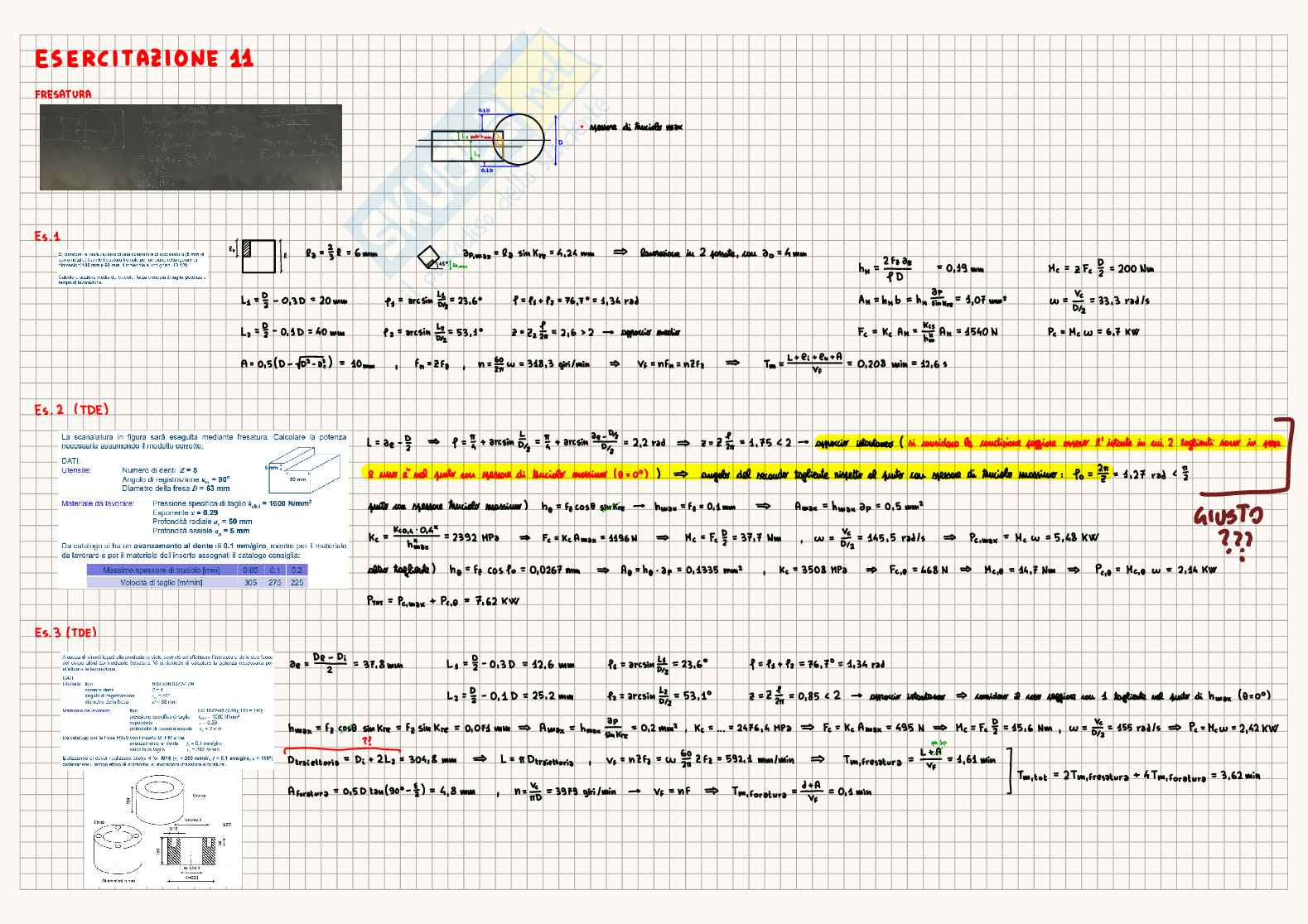 Esercizi svolti e prove d'esame di Tecnologia meccanica  Pag. 21