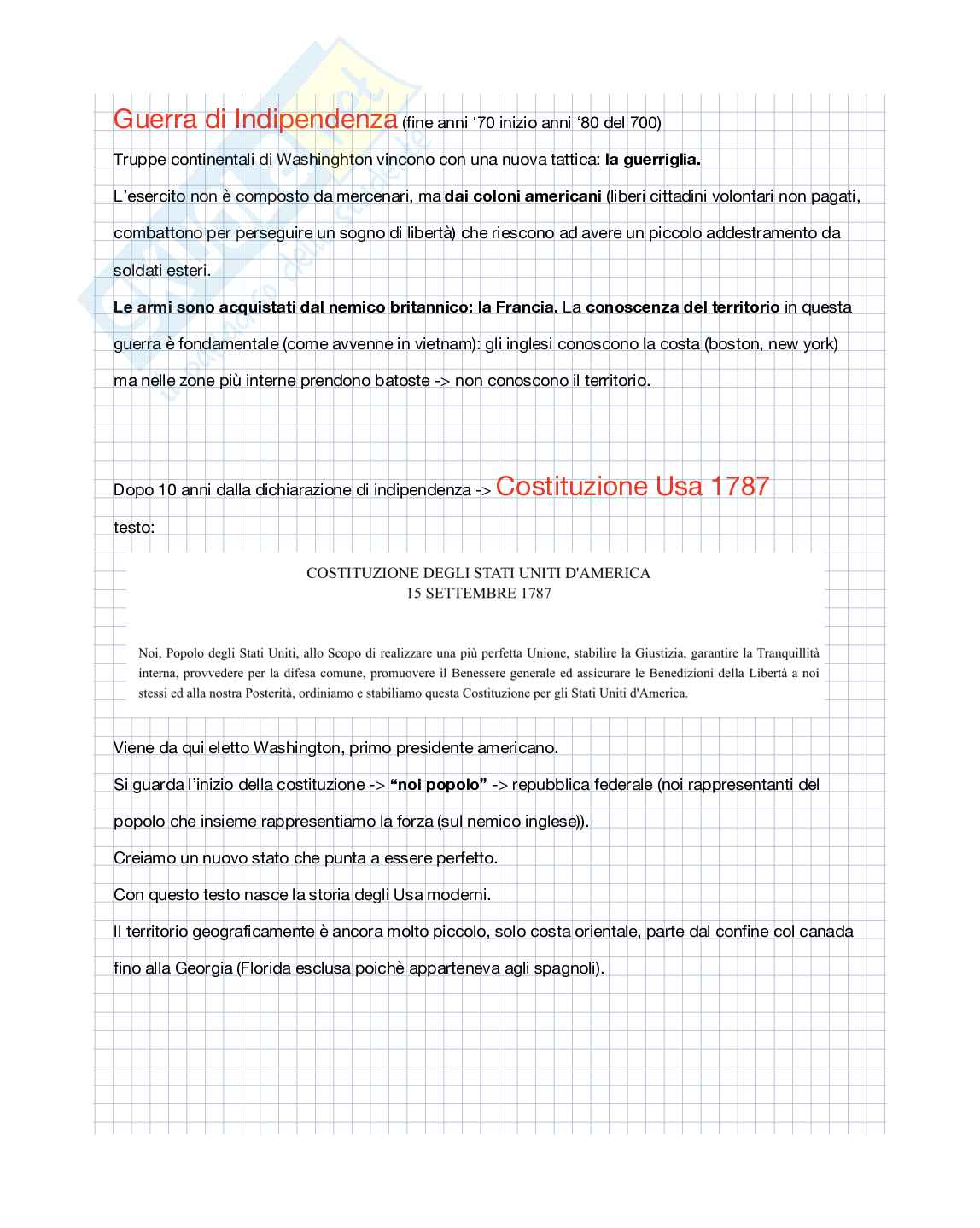 Seconda lezione Storia contemporanea  Pag. 1