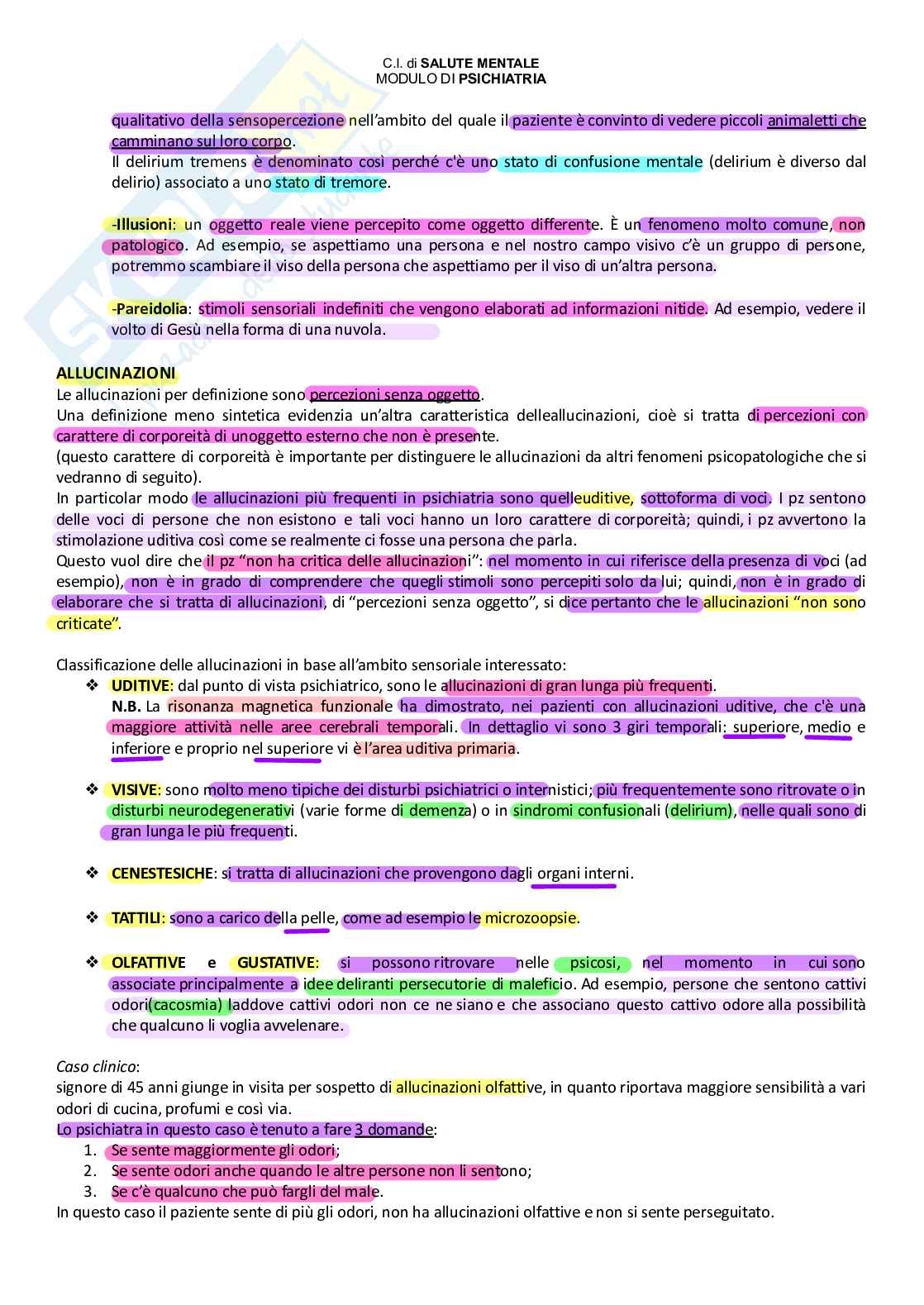 Psichiatria  Pag. 6