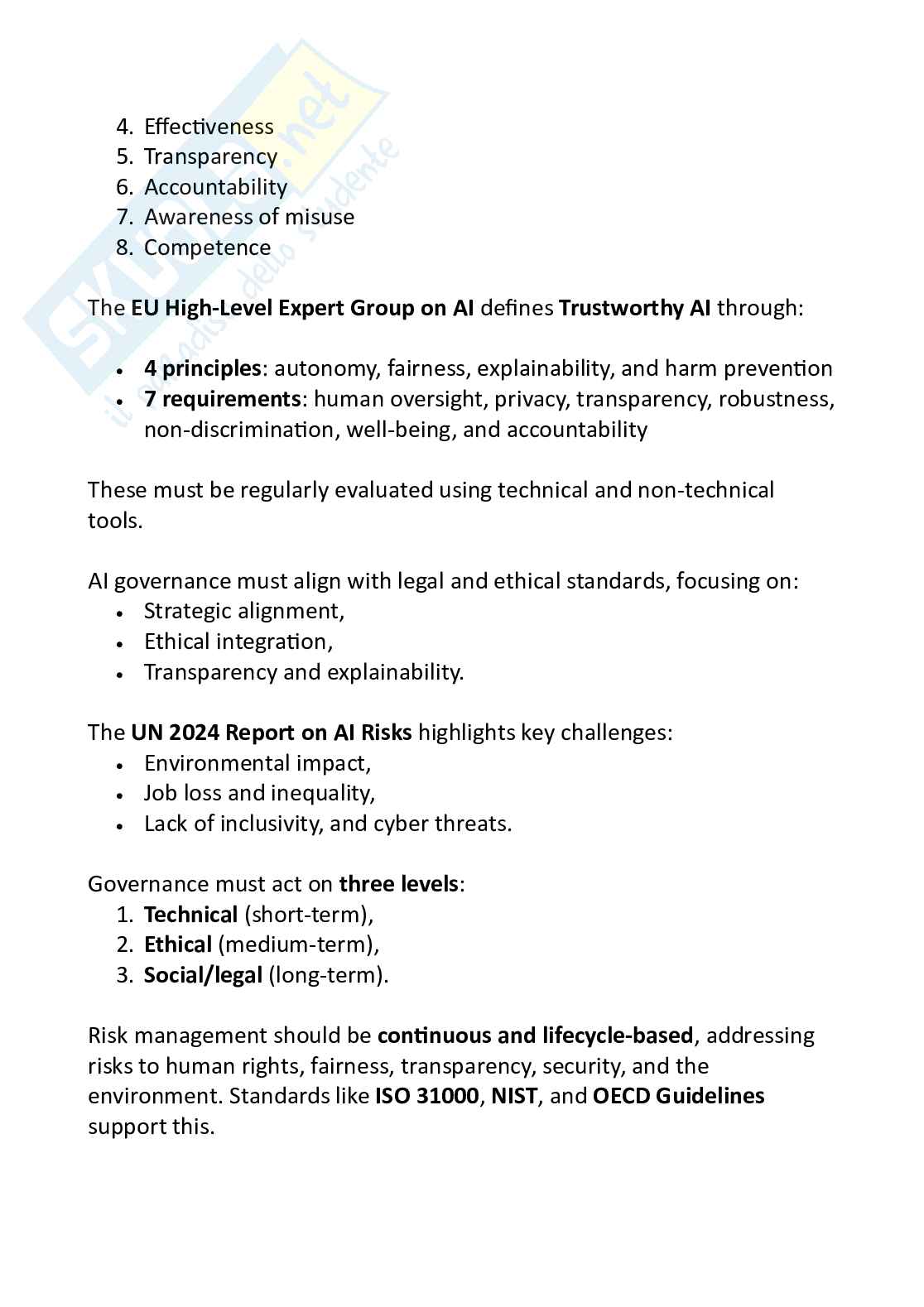 Appunti Information and technology law (parte 2) Pag. 11