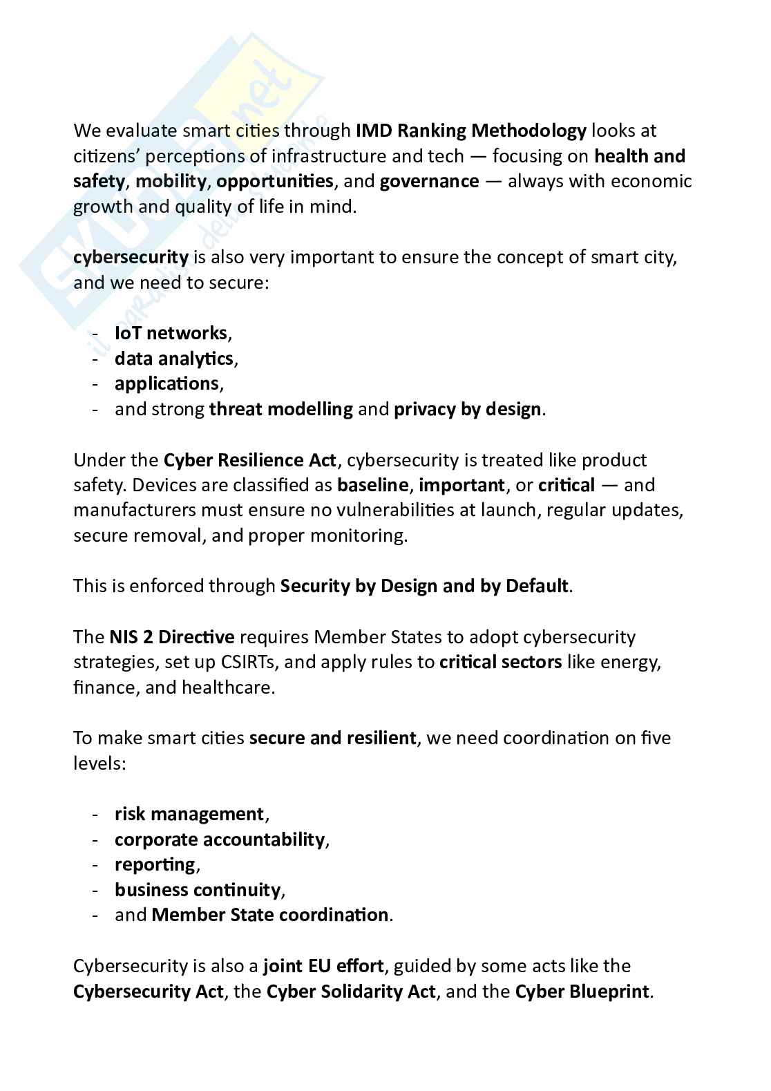 Appunti Information and technology law (parte 2) Pag. 26
