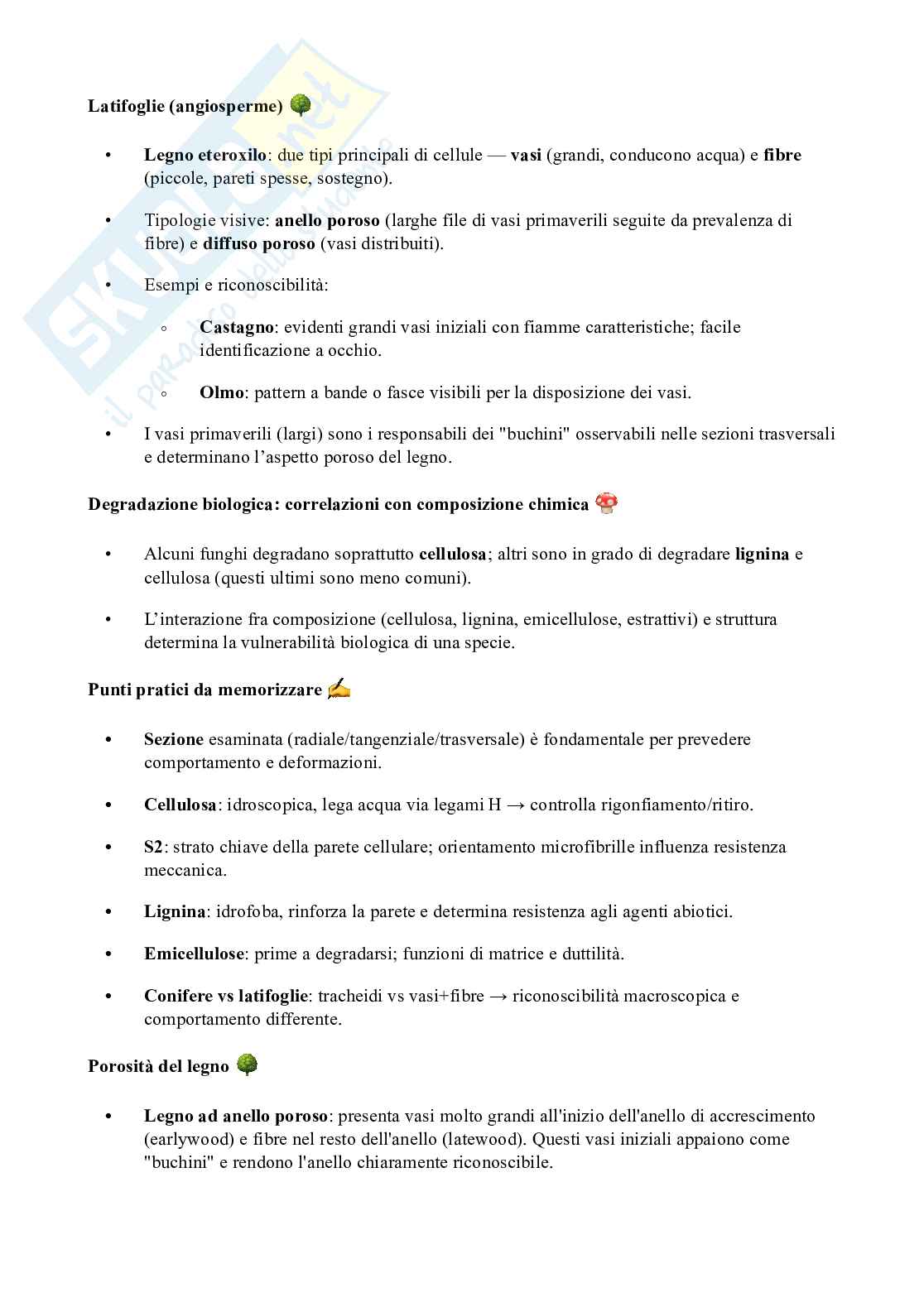 Materiali naturali, legno  Pag. 11