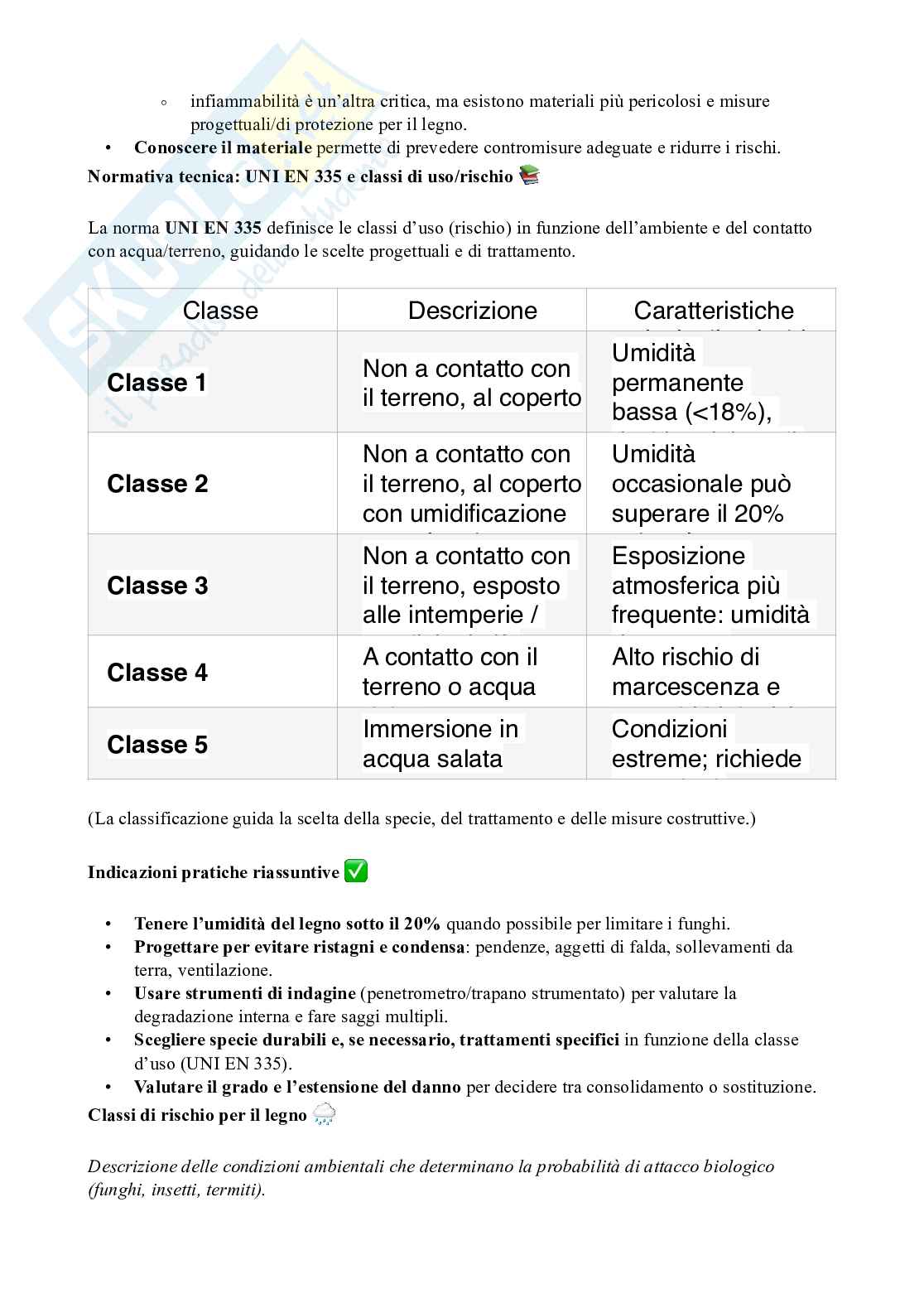 Materiali naturali, legno  Pag. 41