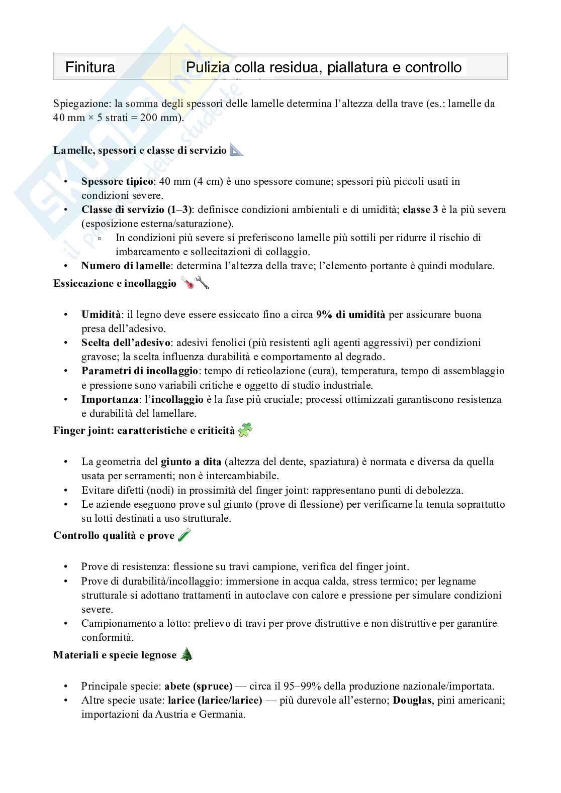 Materiali naturali, legno  Pag. 86