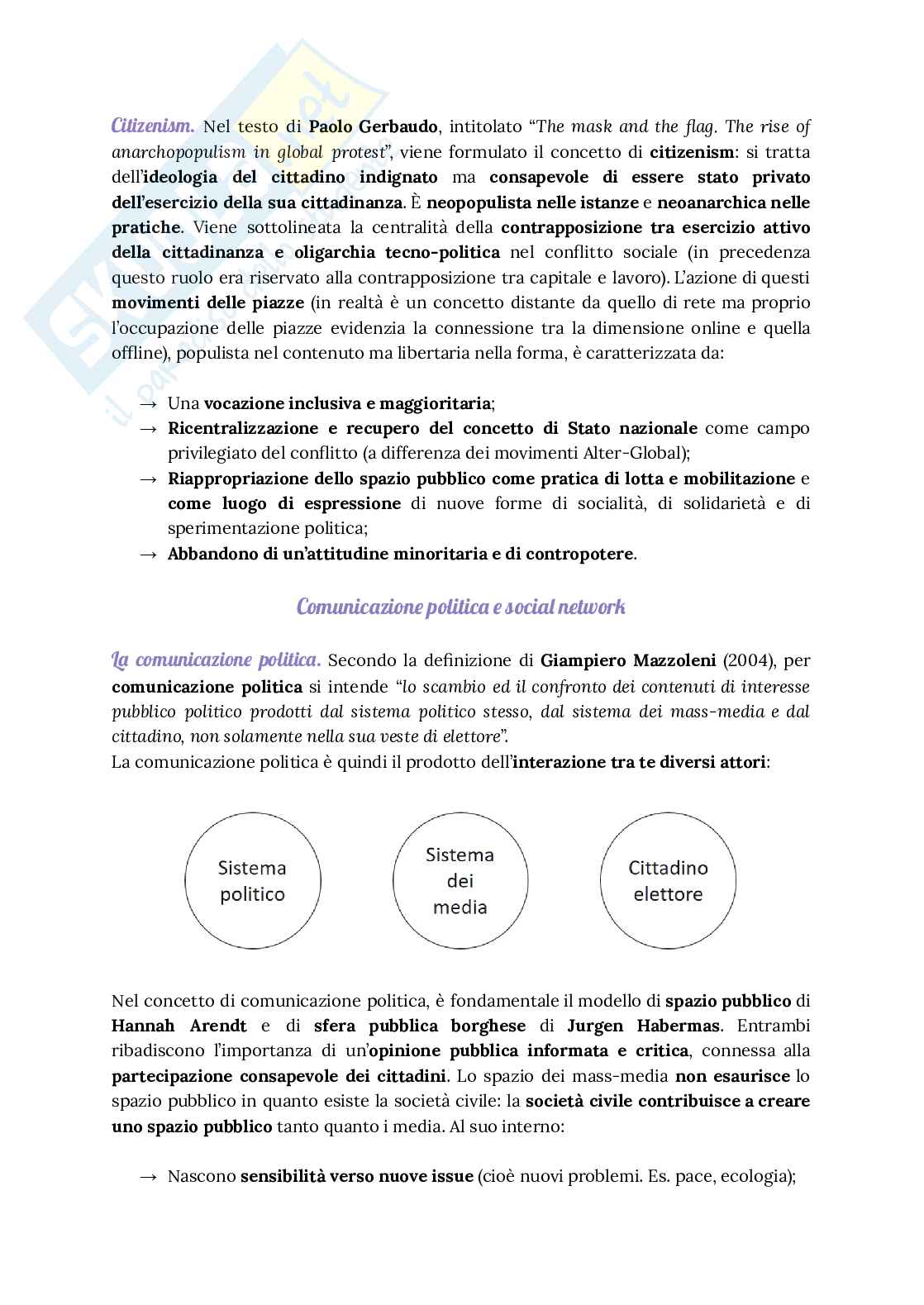 Riassunto esame Internet e social media studies, Prof. Toscano Emanuele, libro consigliato Social Media Studies: i social media alla soglia della maturità , Nicoletta Vittadini Pag. 26