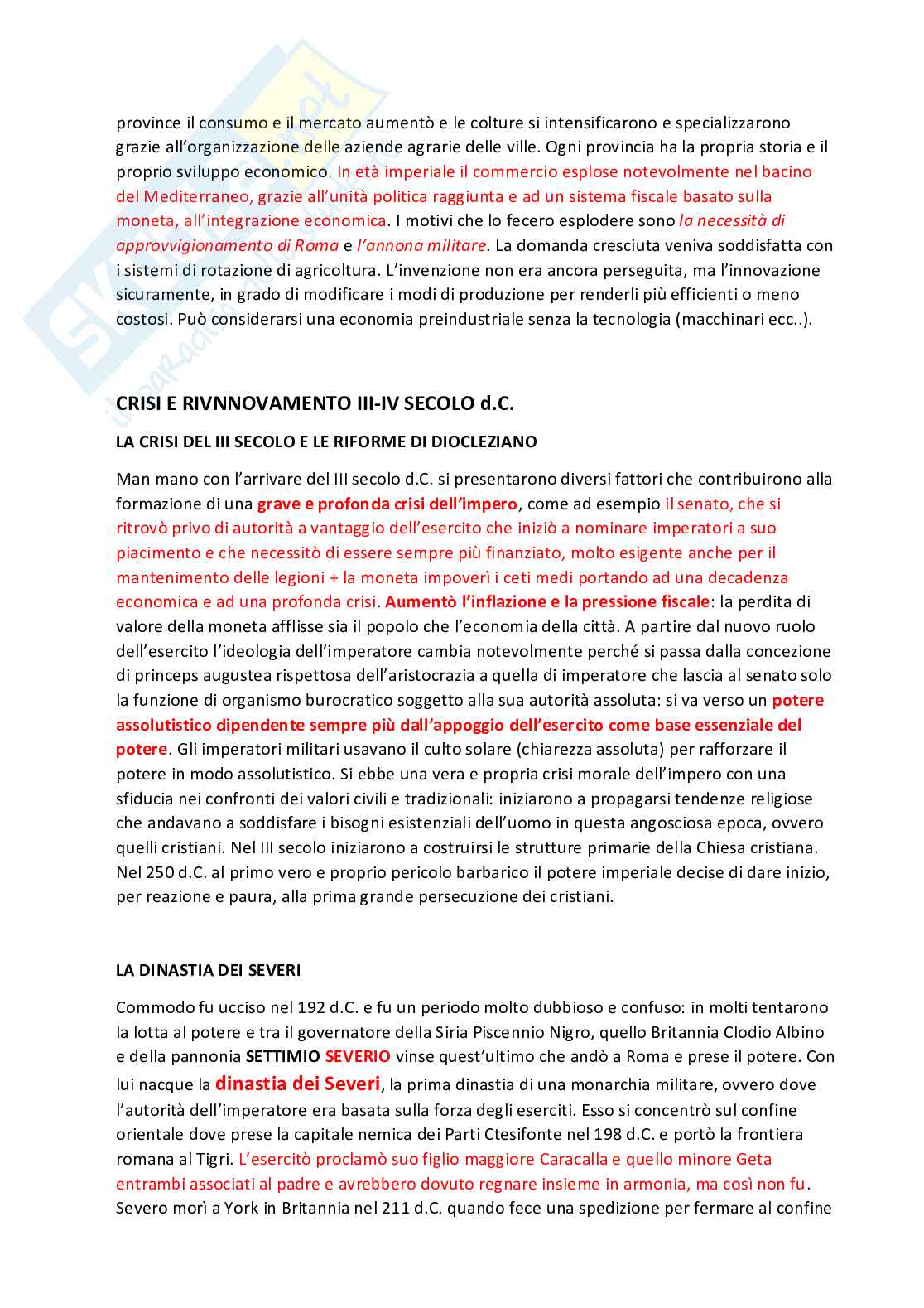 Appunti esame Storia romana Pag. 56