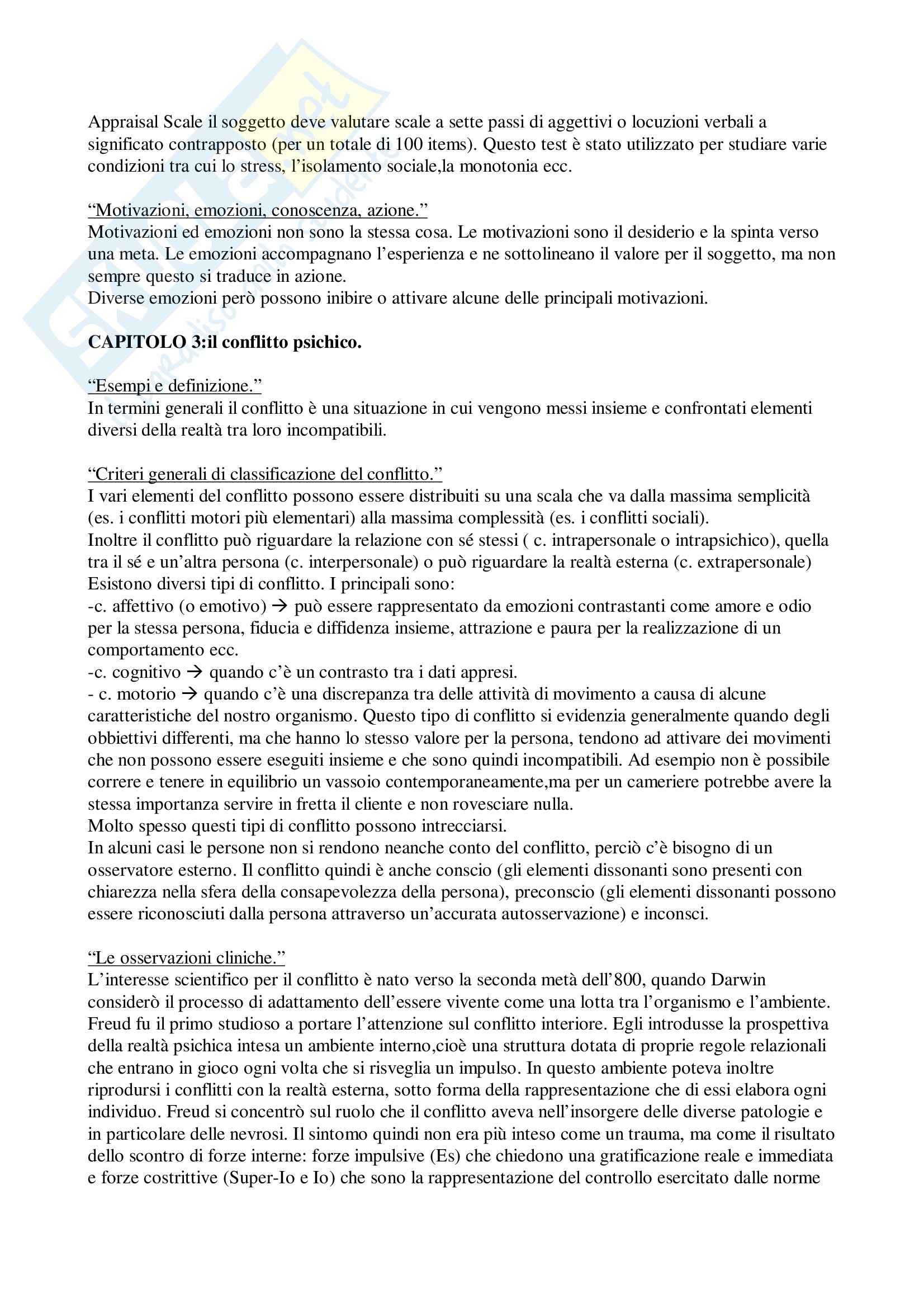 Riassunto esame Psicologia della Comunicazione, prof. indefinito, libro consigliato Psicodinamica e Sperimentazione, Bartoli, Bonaiuto Pag. 6