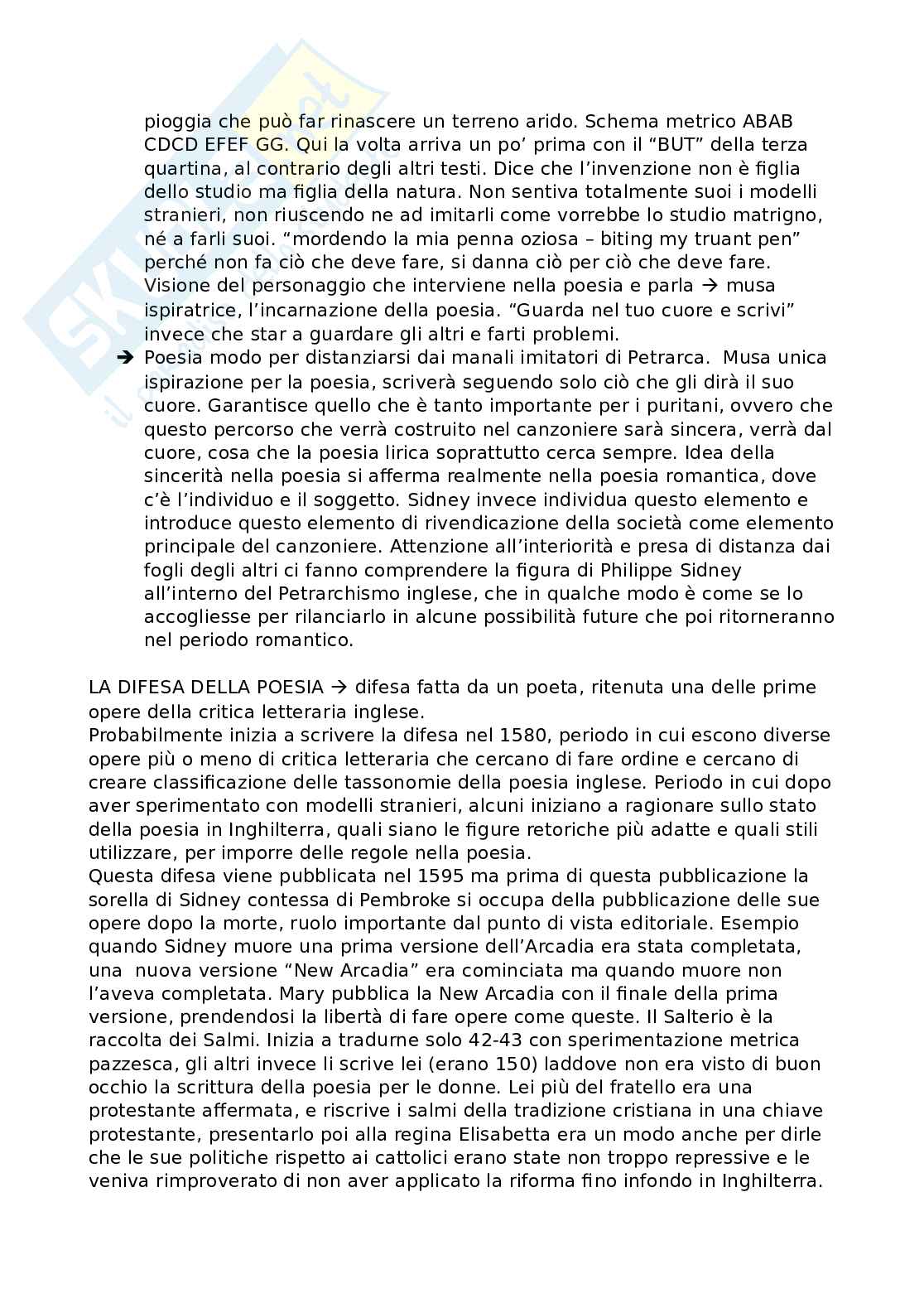 Letteratura Inglese 1 - appunti completi del corso Pag. 16