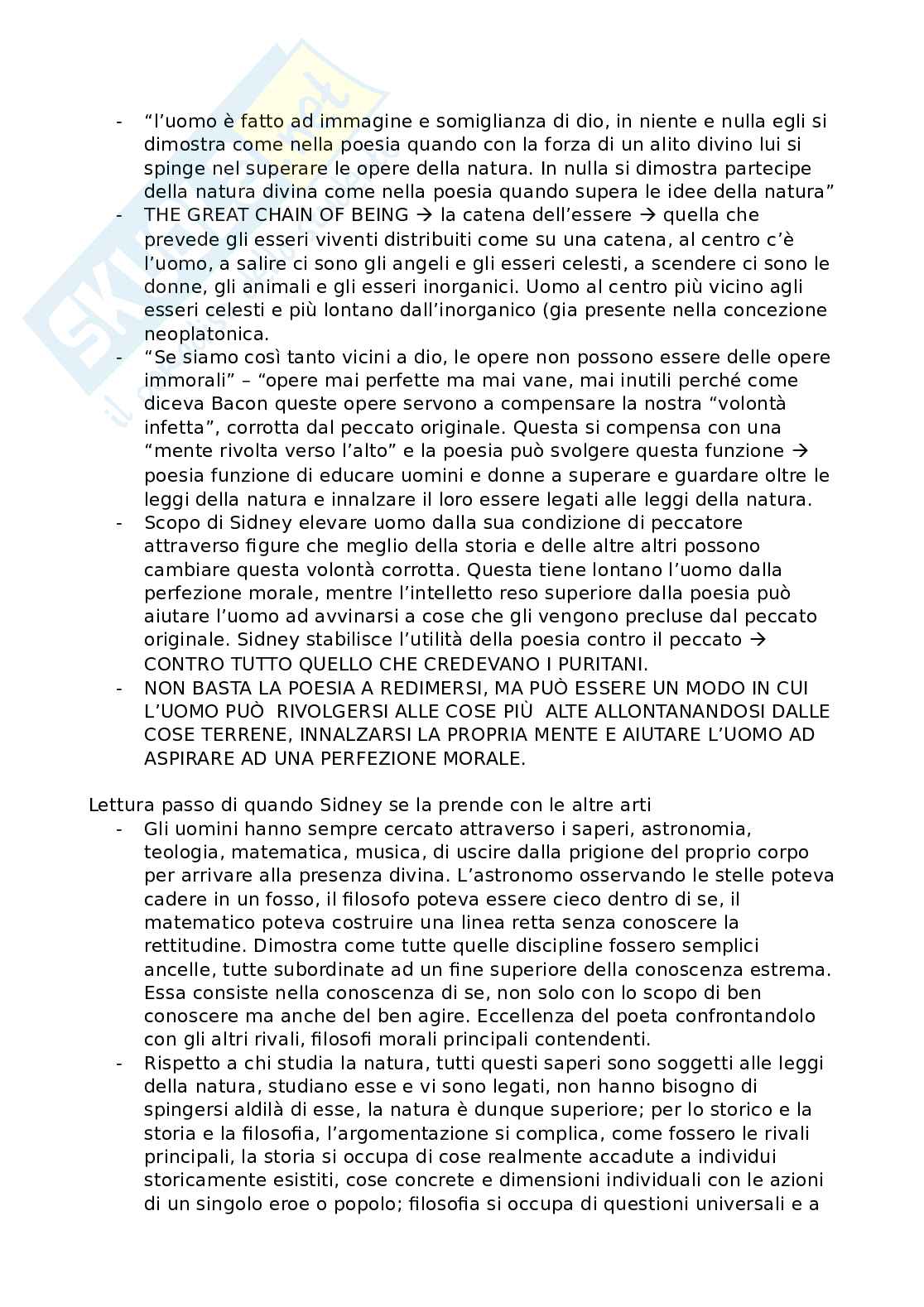 Letteratura Inglese 1 - appunti completi del corso Pag. 21