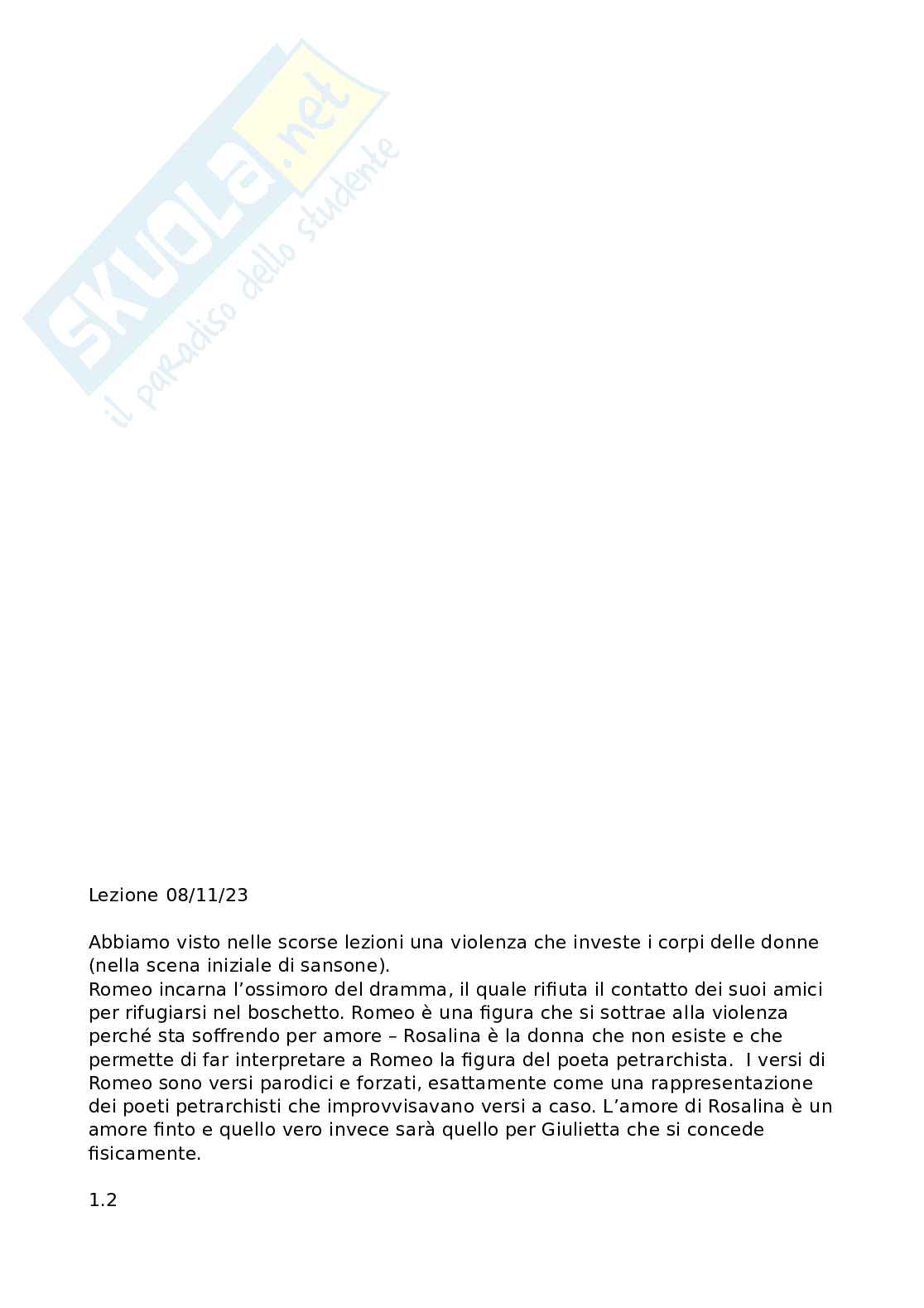 Letteratura Inglese 1 - appunti completi del corso Pag. 36