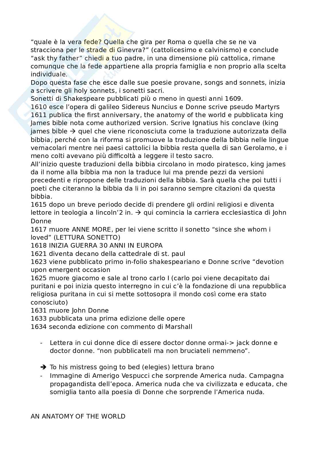 Letteratura Inglese 1 - appunti completi del corso Pag. 56