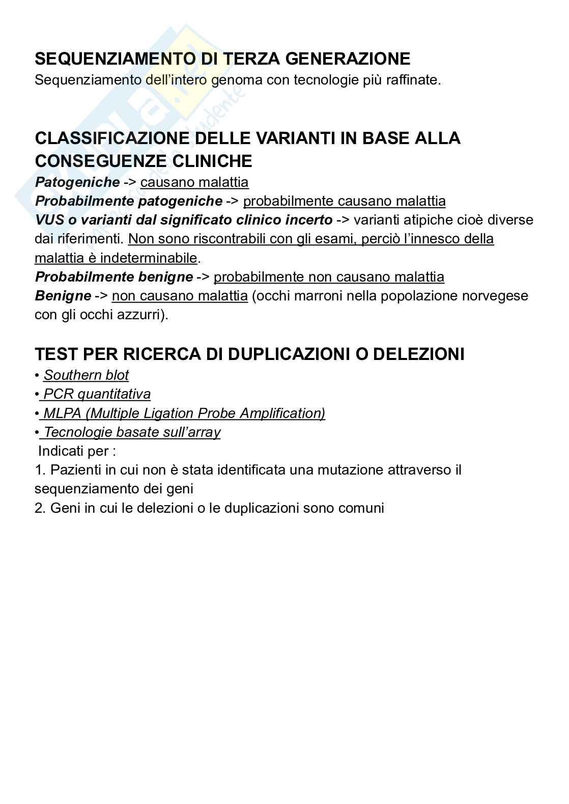 Appunti Genetica  Pag. 56