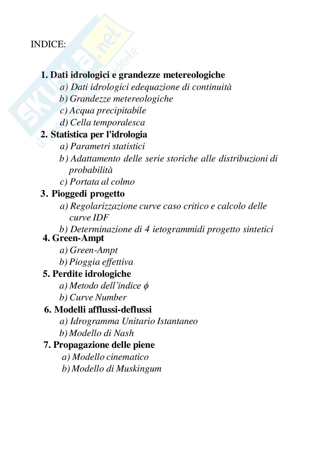 Relazione Idrologia e infrastrutture idrauliche Pag. 2