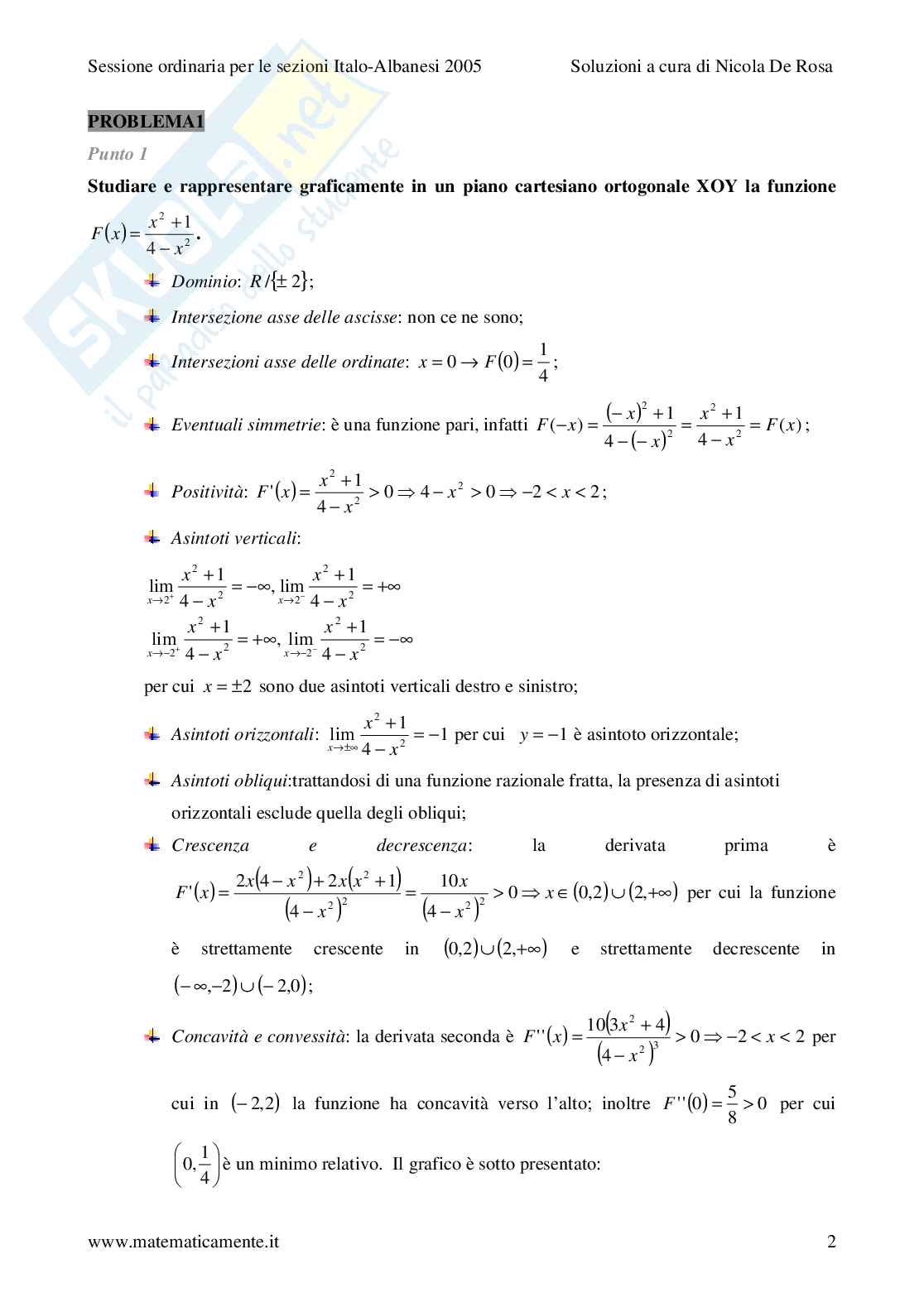 2005 - liceo scientifico - sezioni bilingui italo-albanesi Pag. 2