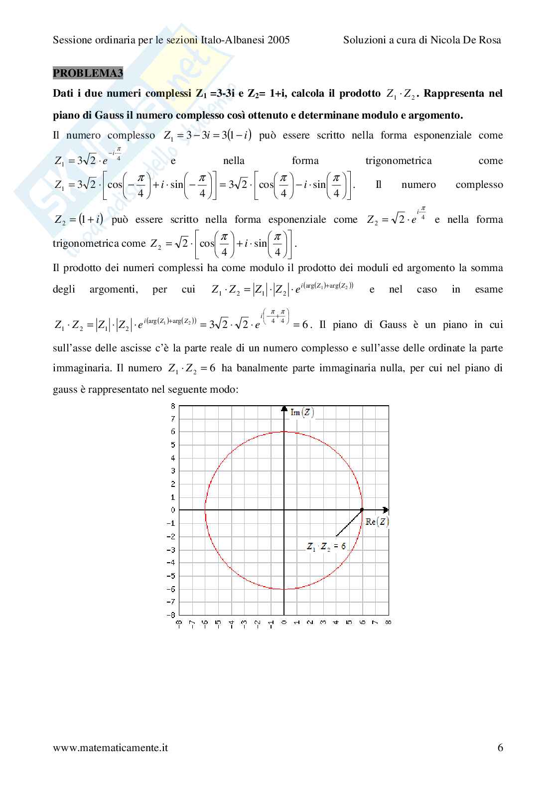 2005 - liceo scientifico - sezioni bilingui italo-albanesi Pag. 6