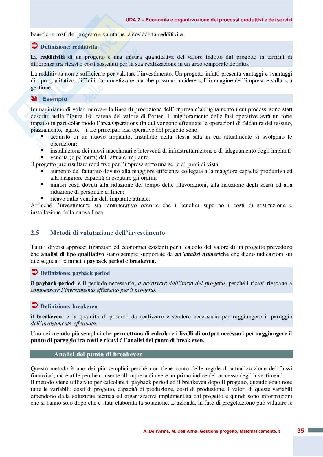 Gestione di progetto e organizzazione di impresa (ebook) Pag. 36