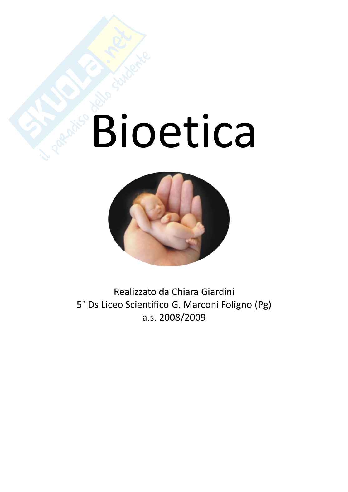 Bioetica Pag. 1