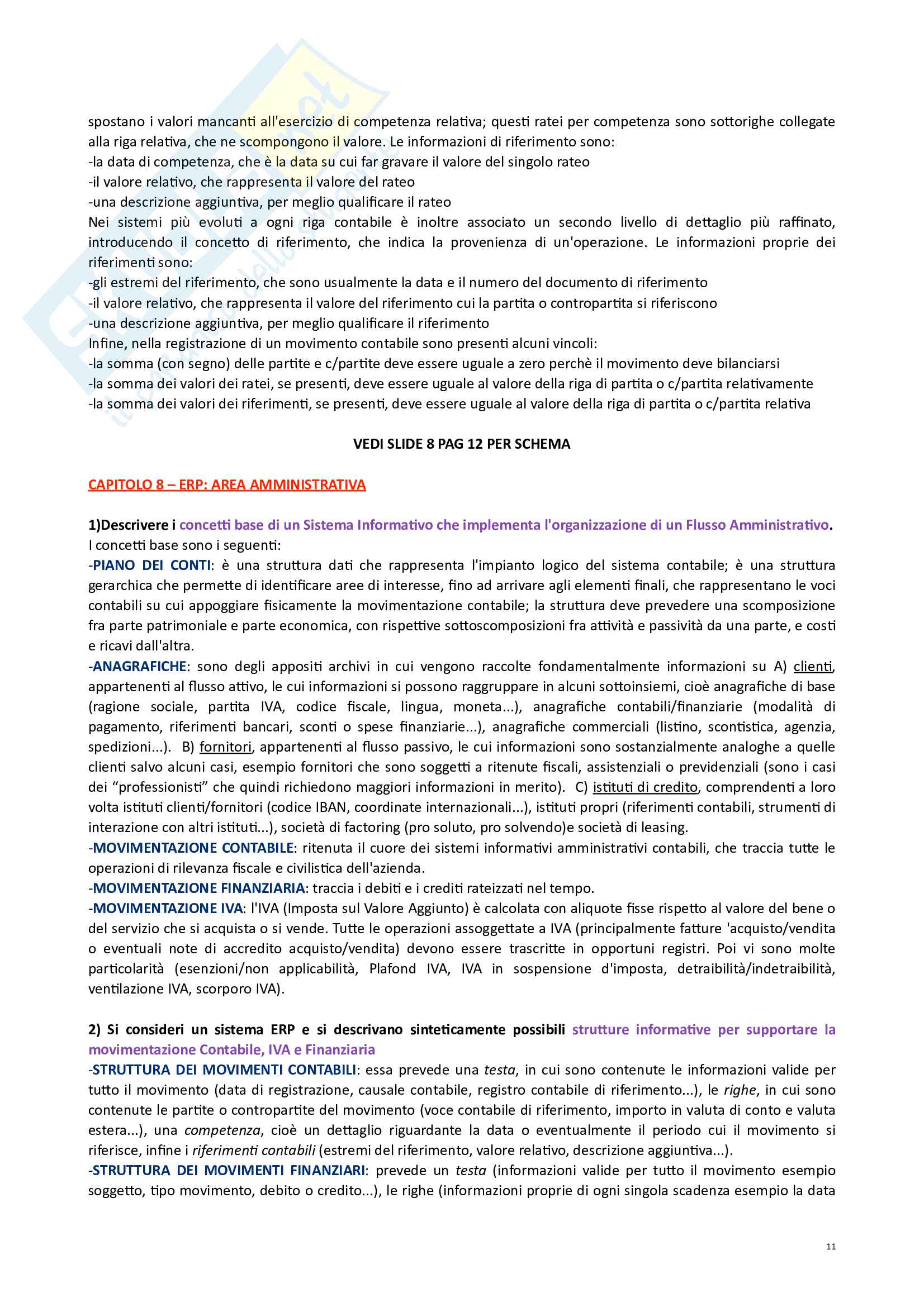 Domande Sistemi informativi Pag. 11