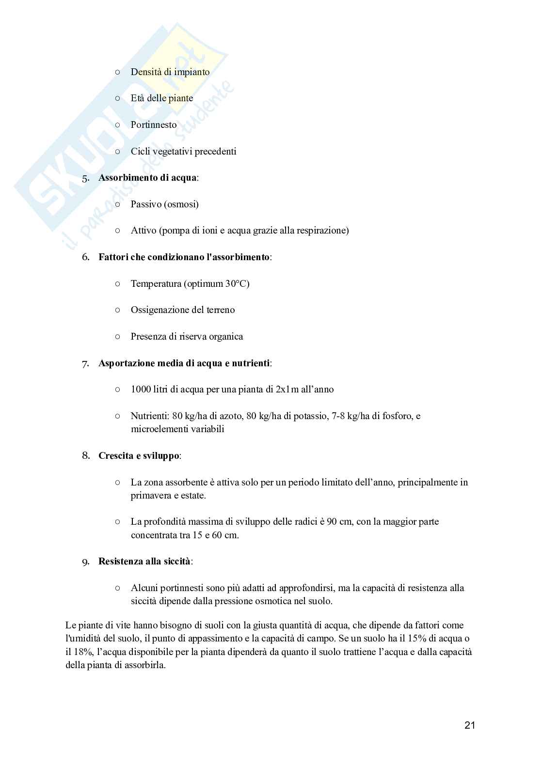 Viticoltura generale Pag. 21