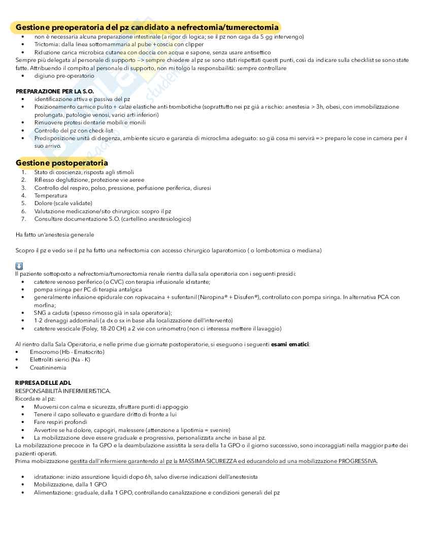 Infermieristica clinica in chirurgia specialistica 1 - urologia e ortopedia Pag. 11