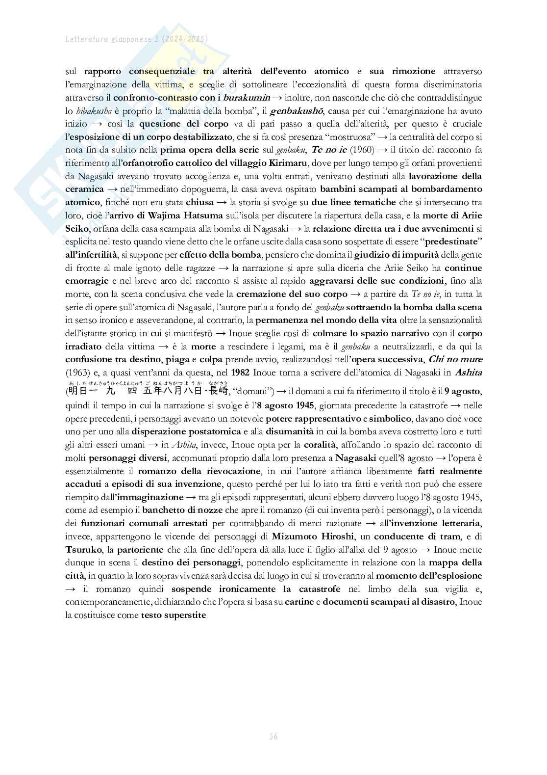 Appunti Letteratura giapponese 3 (2024/2025) Pag. 56